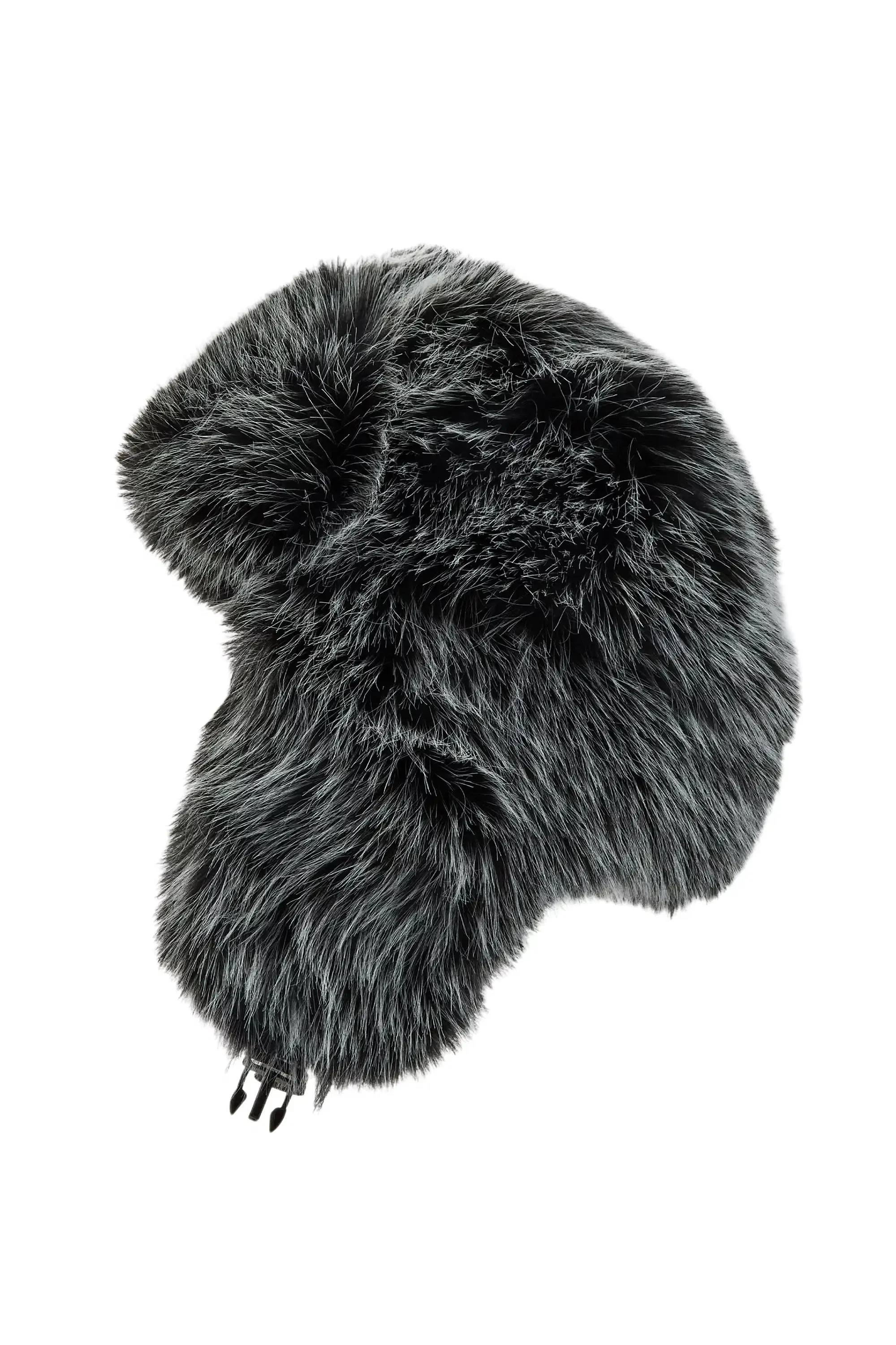 Trapper Hat Grey Faux Fur sold by Rockstar Original product image thumbnail 2