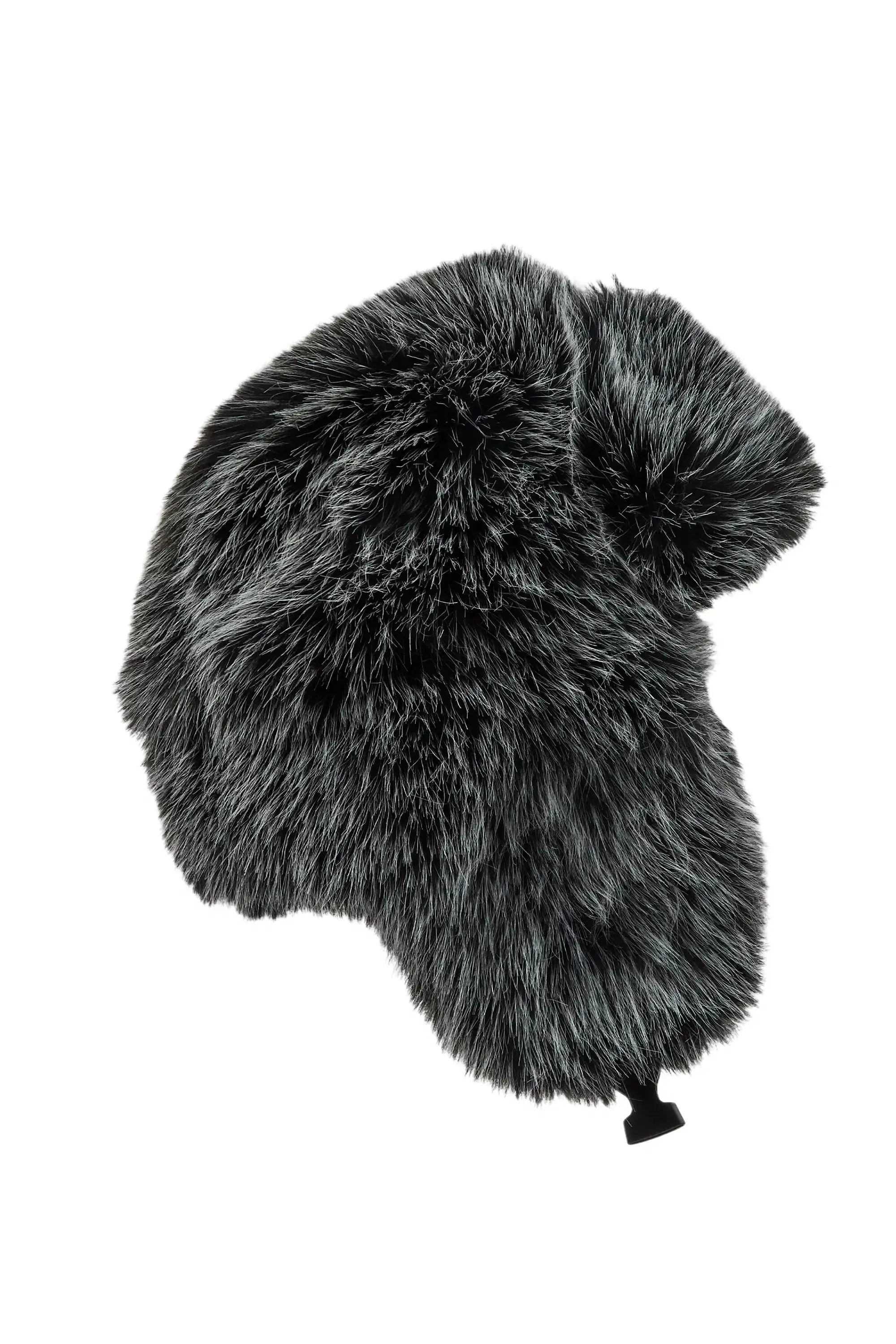 Trapper Hat Grey Faux Fur sold by Rockstar Original product image thumbnail 3