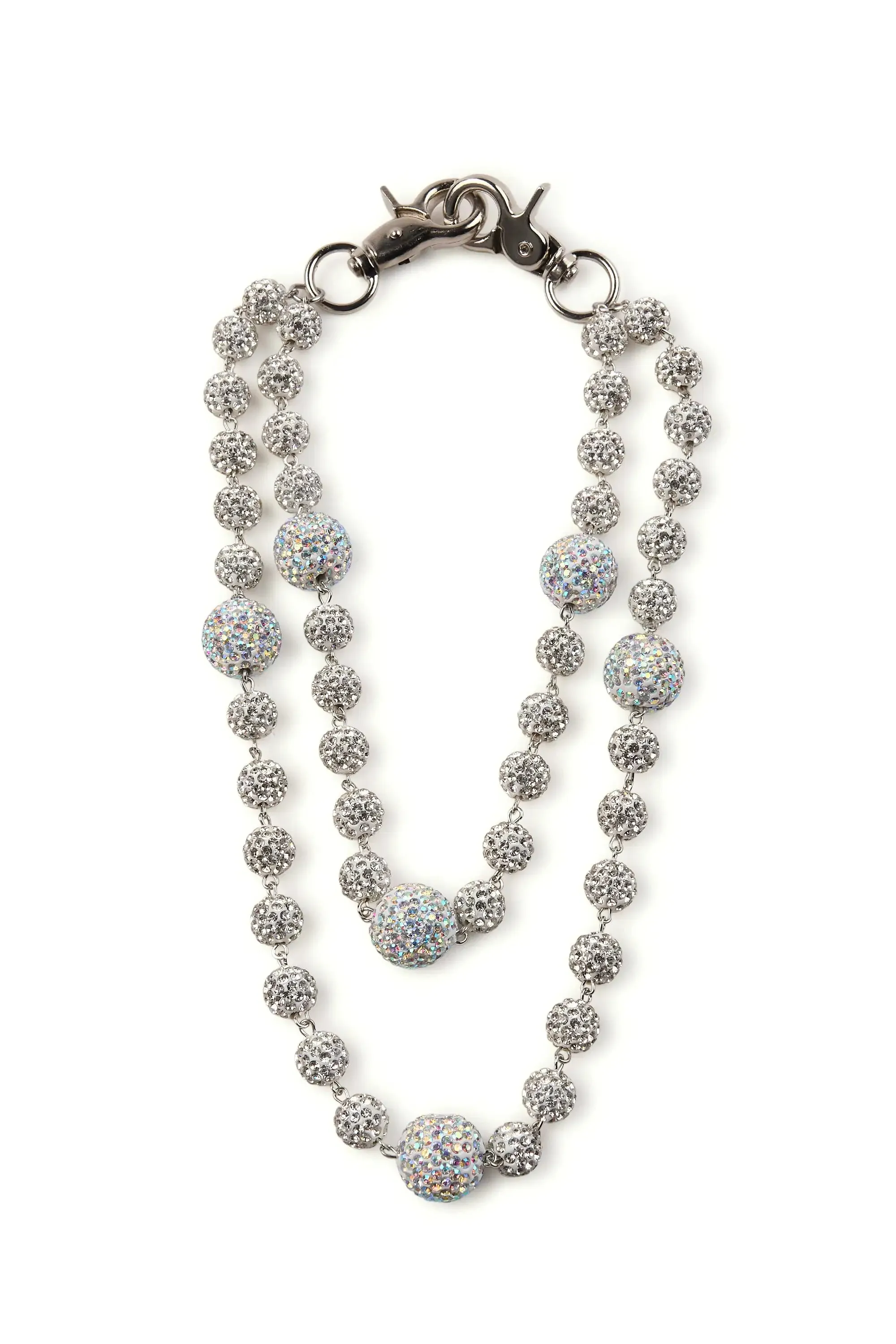 Baller White Ab Wallet Chain sold by Rockstar Original
