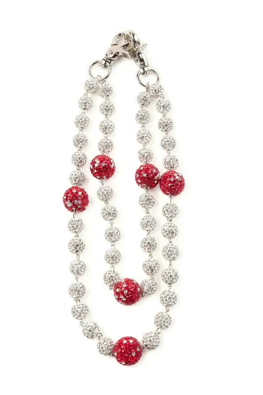 Baller White/Red Wallet Chain sold by Rockstar Original