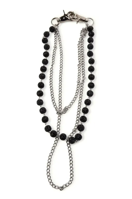 Chaynz Black Wallet Chain sold by Rockstar Original