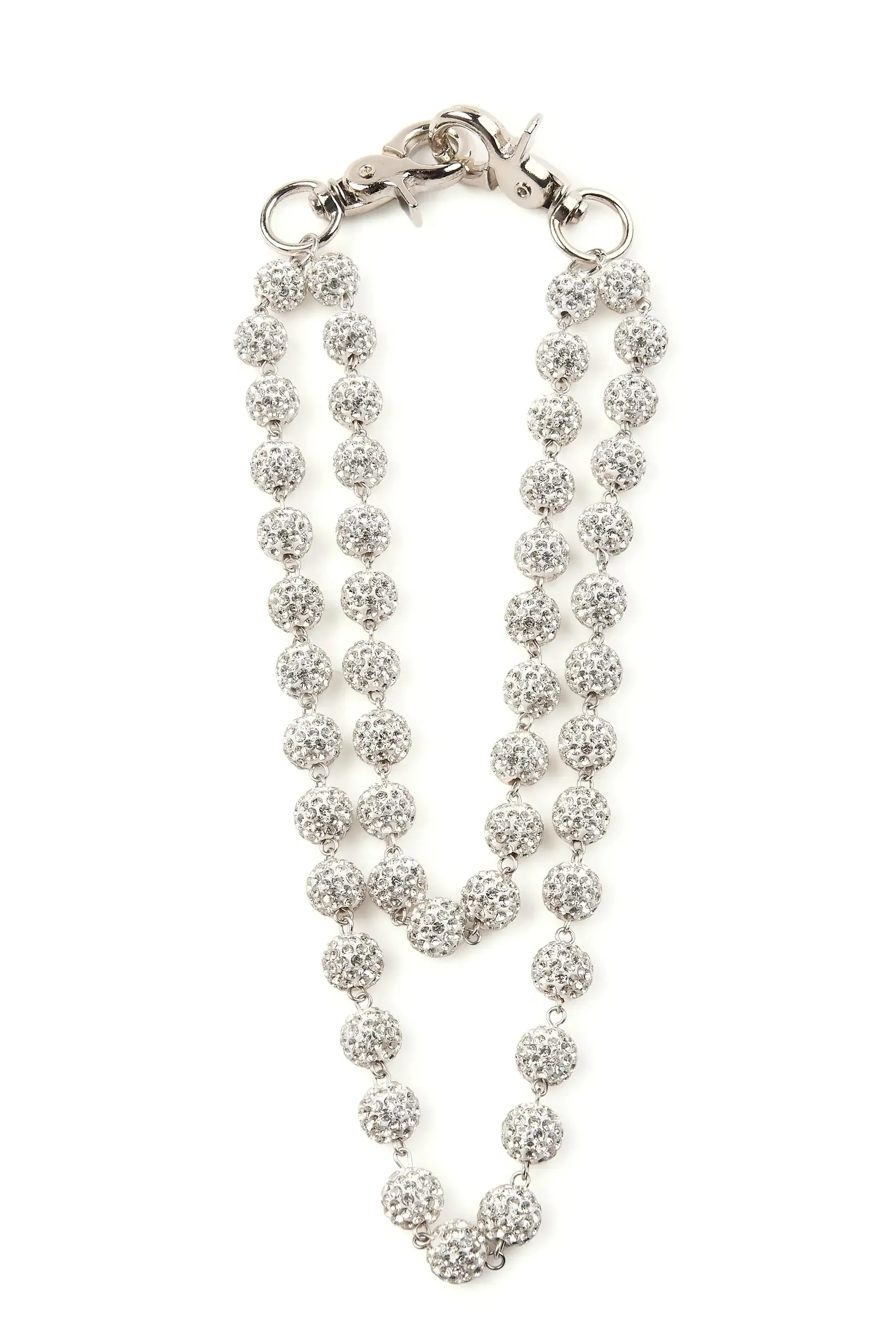 Bigshot White Wallet Chain sold by Rockstar Original