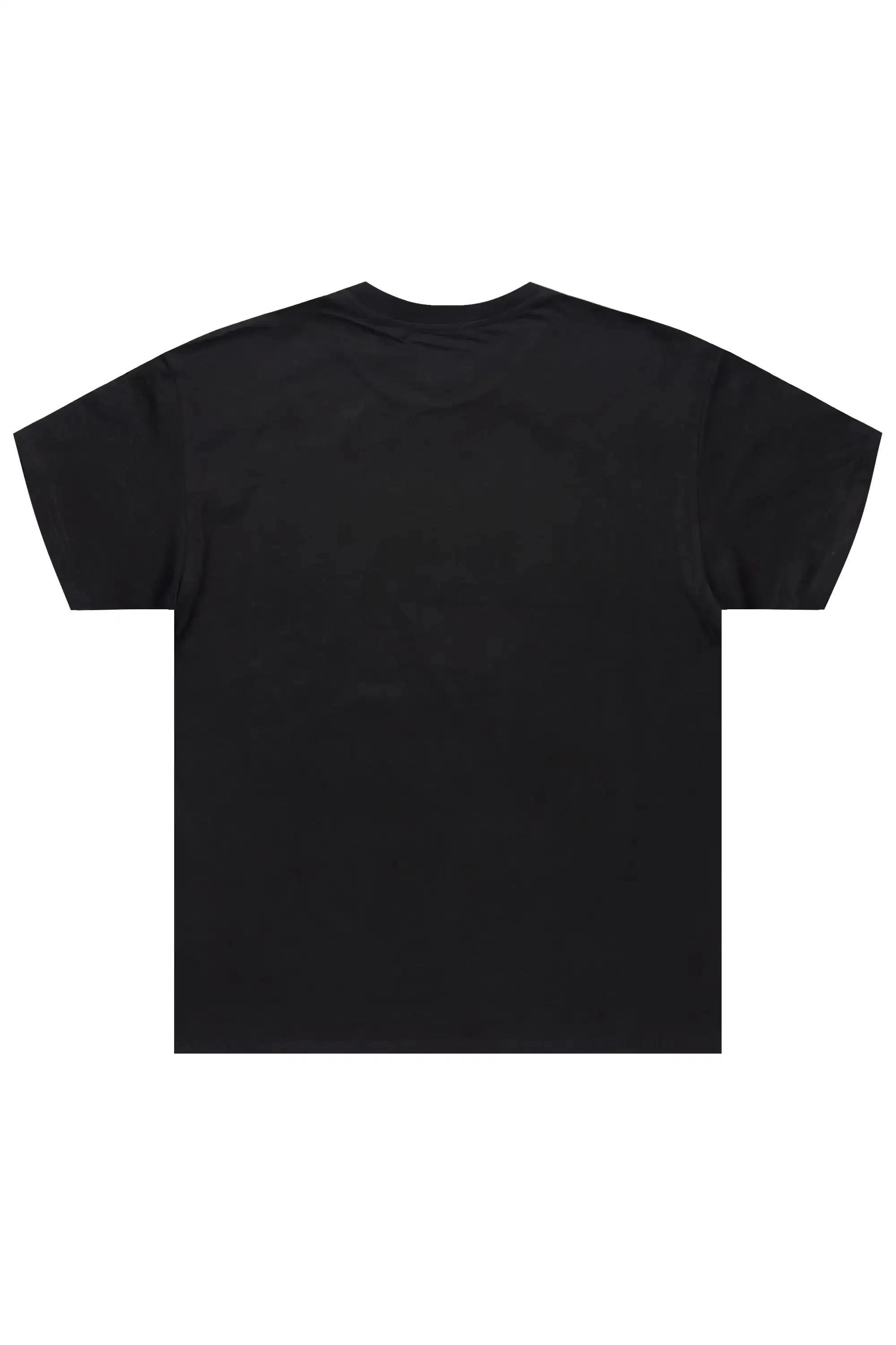 Renzo Black Oversized Graphic T-Shirt sold by Rockstar Original product image thumbnail 3