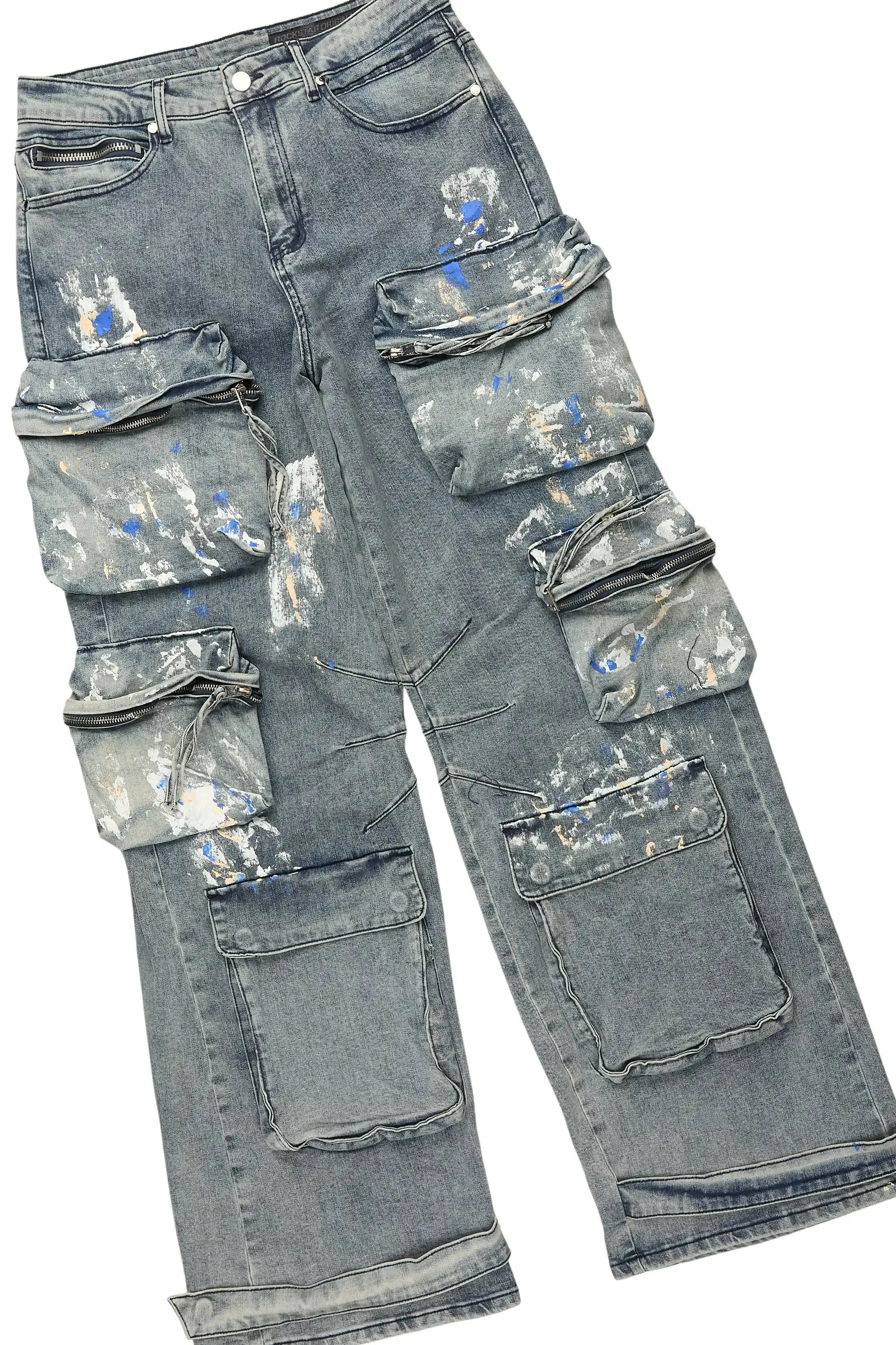 Burial Royal Oversized Graphic T-Shirt/Baggy Cargo Jean Bundle sold by Rockstar Original product image thumbnail 4