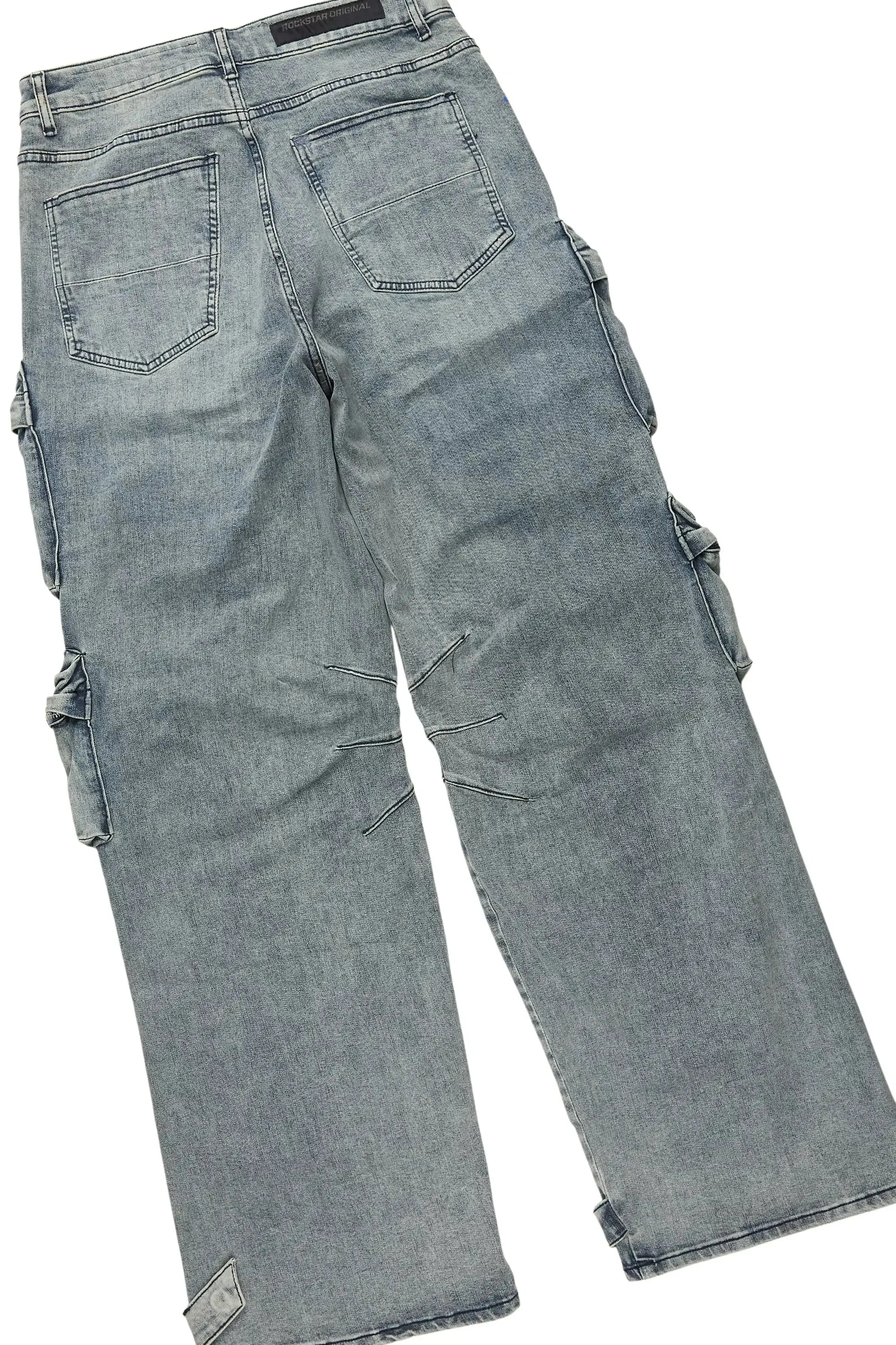 Burial Royal Oversized Graphic T-Shirt/Baggy Cargo Jean Bundle sold by Rockstar Original product image thumbnail 5