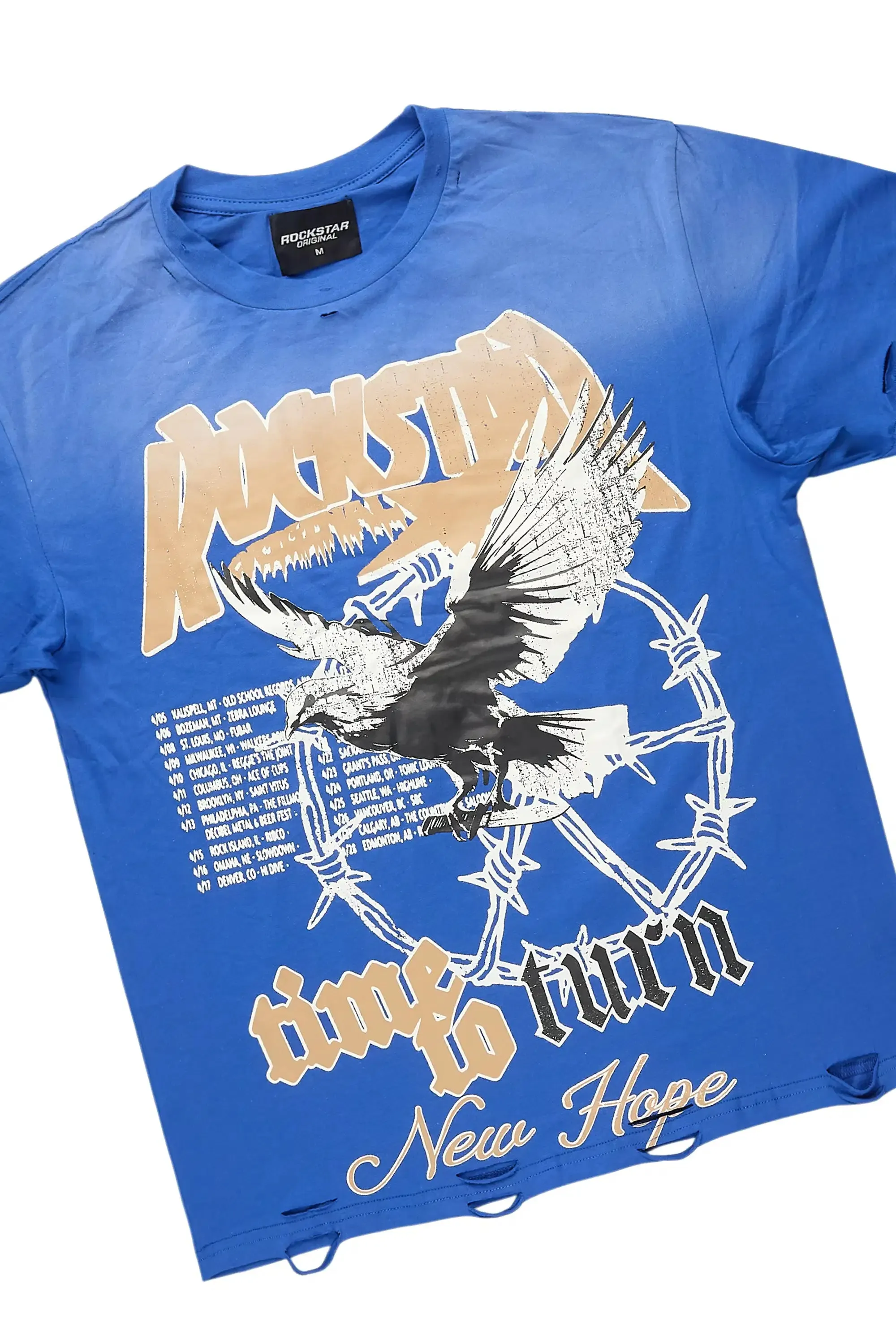 Burial Royal Oversized Graphic T-Shirt/Baggy Cargo Jean Bundle sold by Rockstar Original product image thumbnail 2