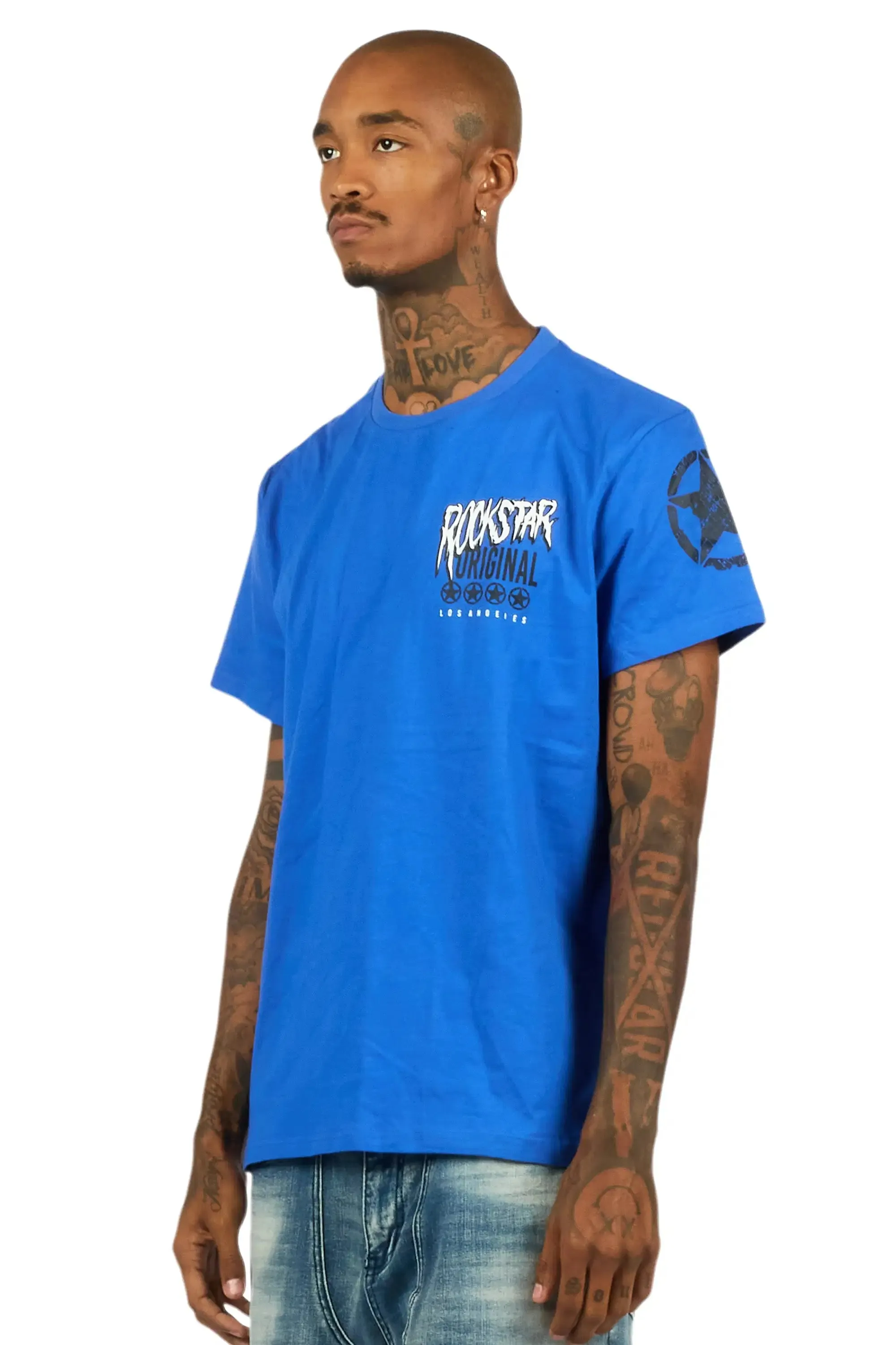 Wizzurd Royal Graphic T-Shirt sold by Rockstar Original product image thumbnail 5