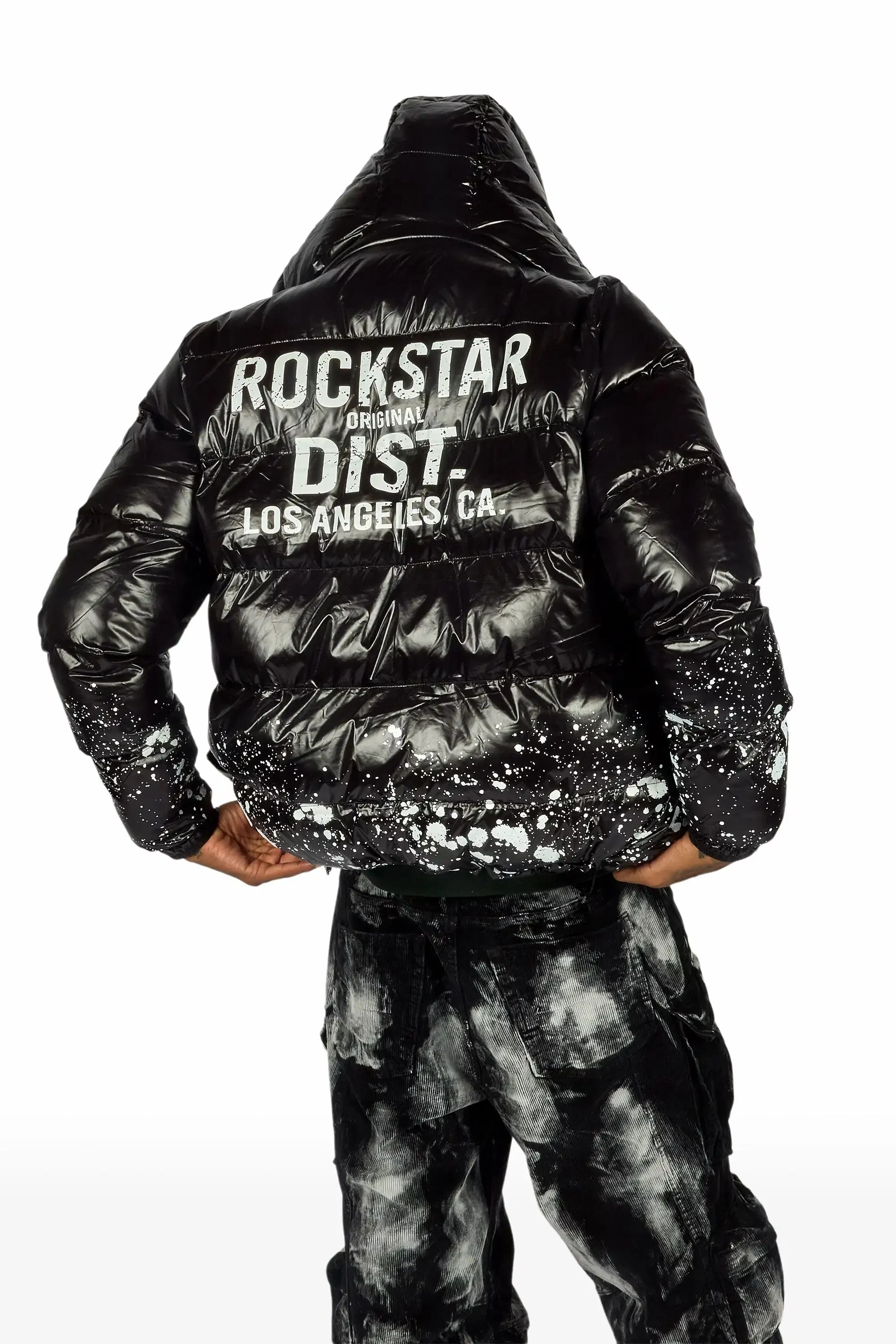 Mahesh Black Baggy Cargo Corduroy Pant sold by Rockstar Original product image thumbnail 3