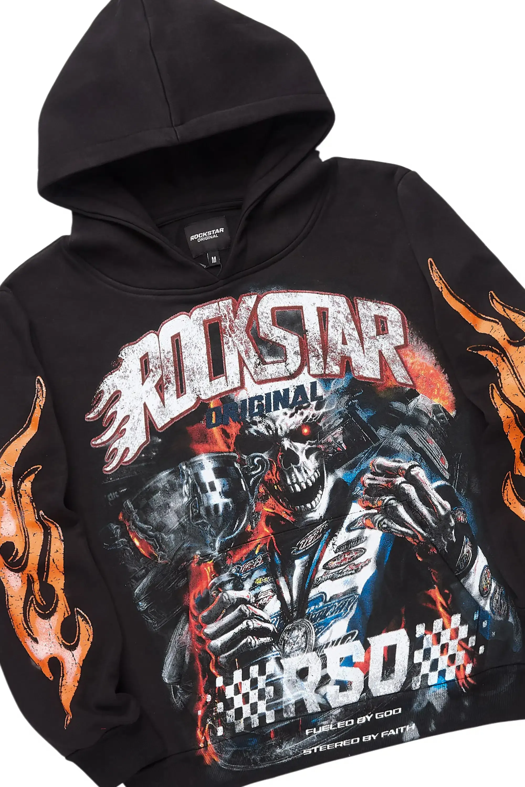 Blaek Black/Multi Hoodie/Super Stacked Track Set sold by Rockstar Original product image thumbnail 2