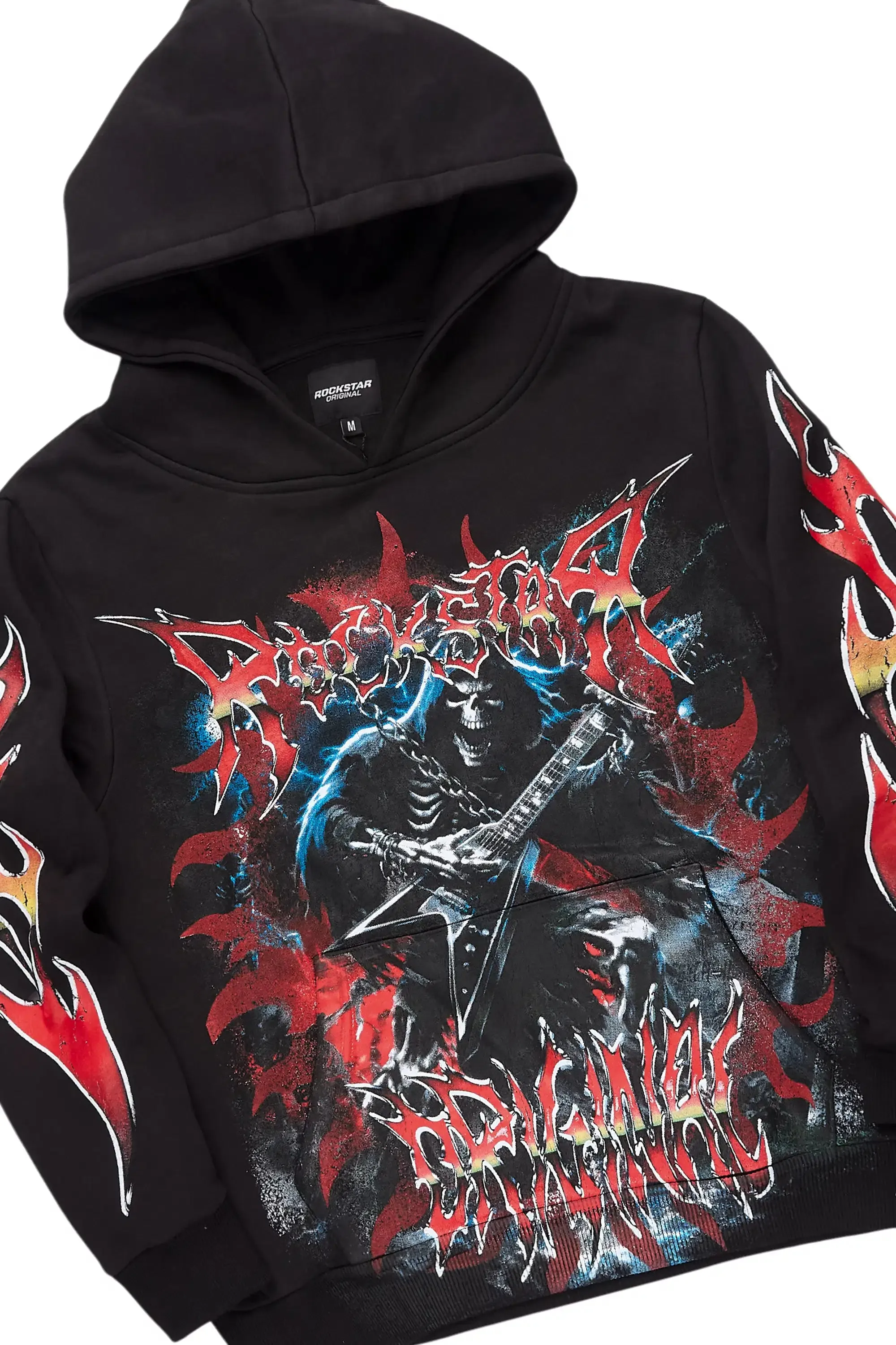 Syn Black/Red Hoodie/Super Stacked Track Set sold by Rockstar Original product image thumbnail 2