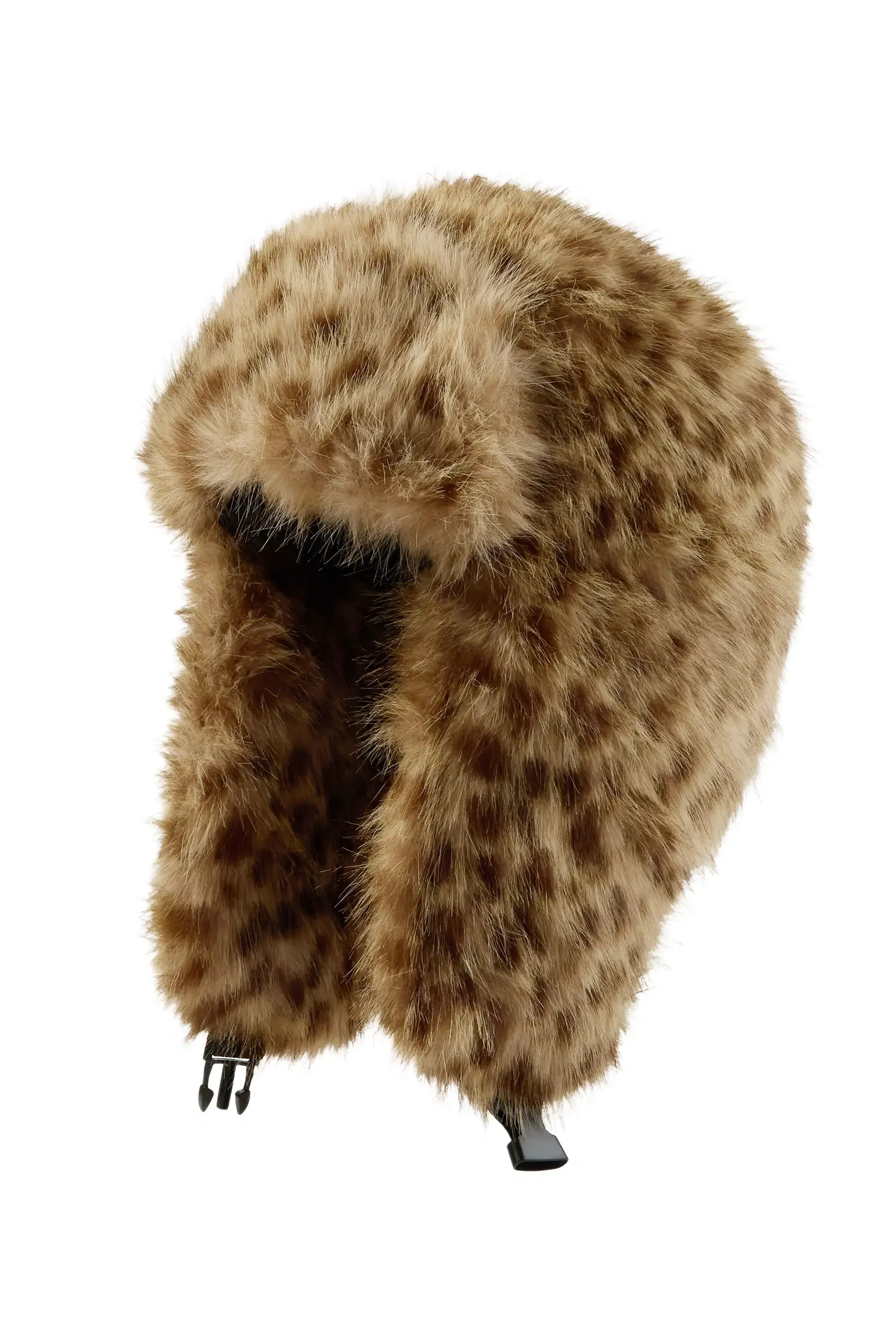 Ajaya Cheetah Faux Fur Trapper Hat sold by Rockstar Original product image thumbnail 4