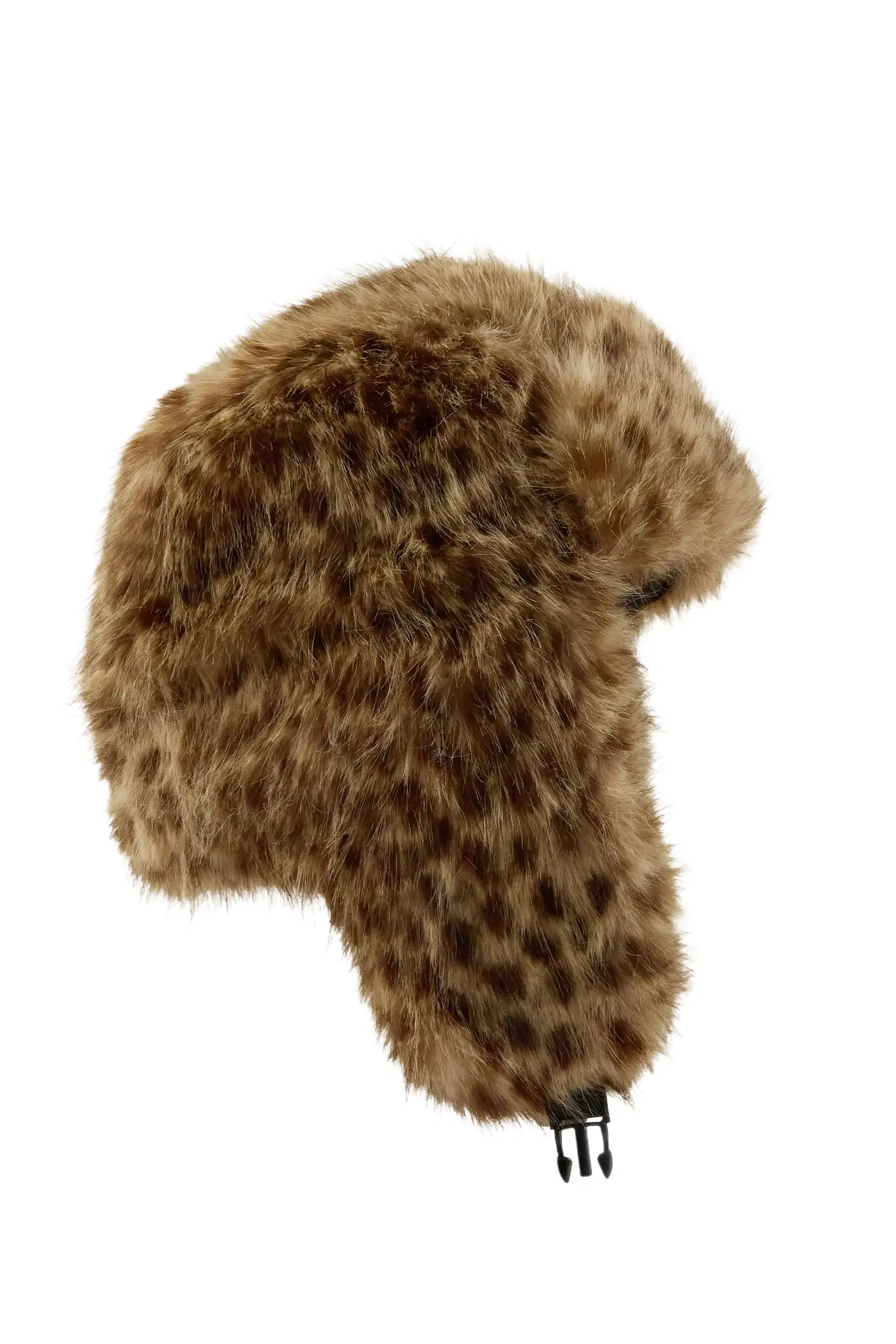 Ajaya Cheetah Faux Fur Trapper Hat sold by Rockstar Original product image thumbnail 3