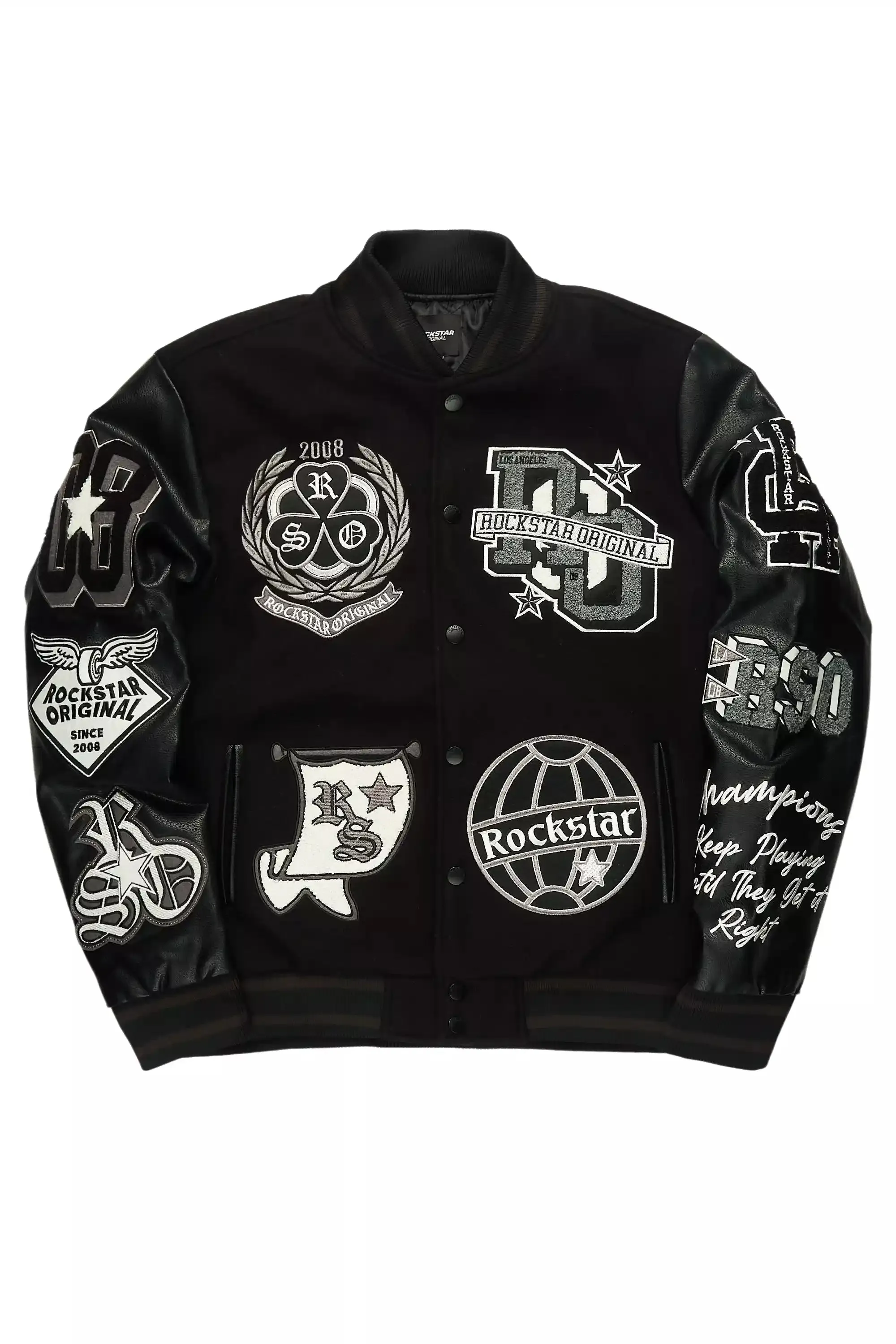 Gallant Black Varsity Jacket sold by Rockstar Original
