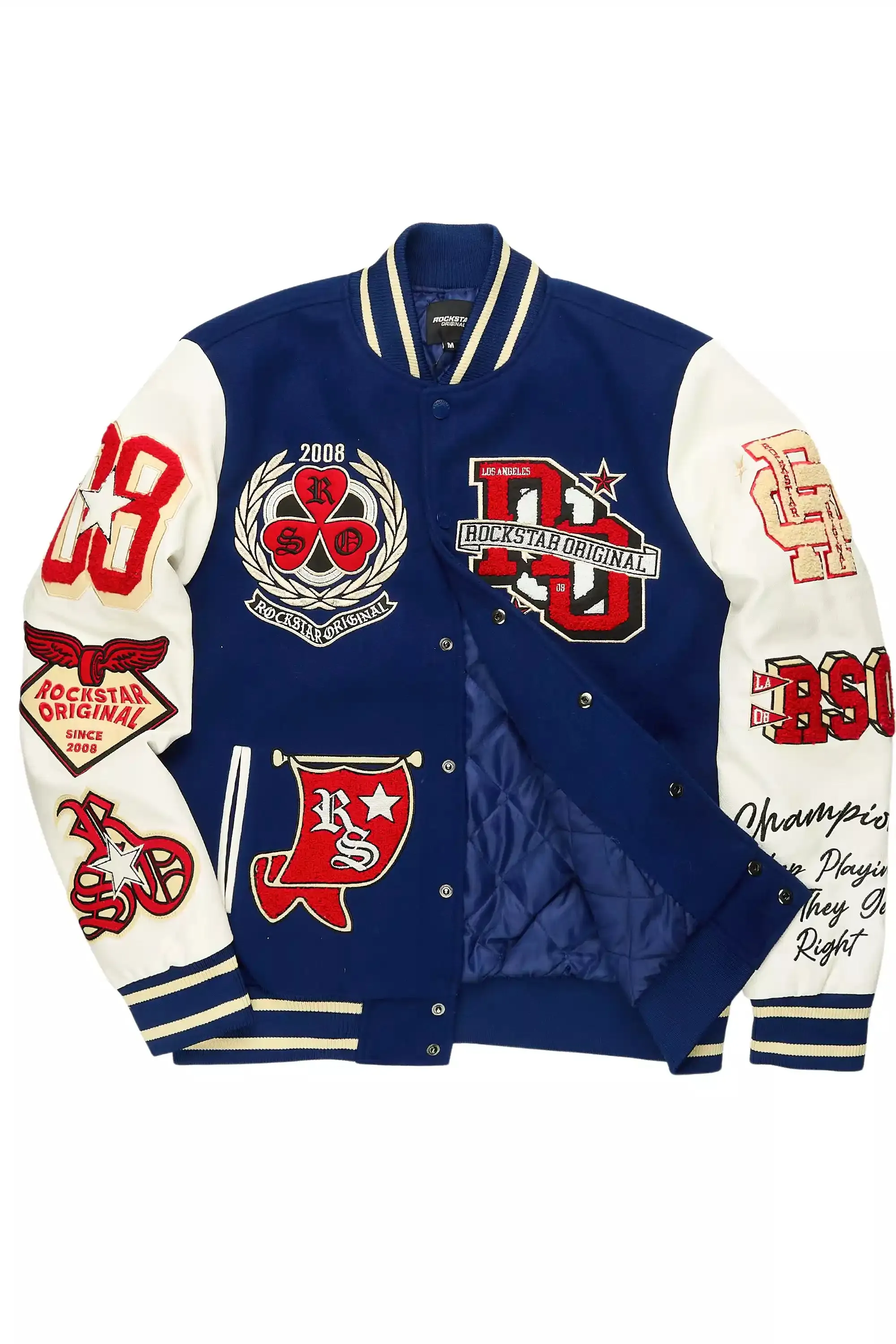 Gallant Navy Varsity Jacket sold by Rockstar Original product image thumbnail 2