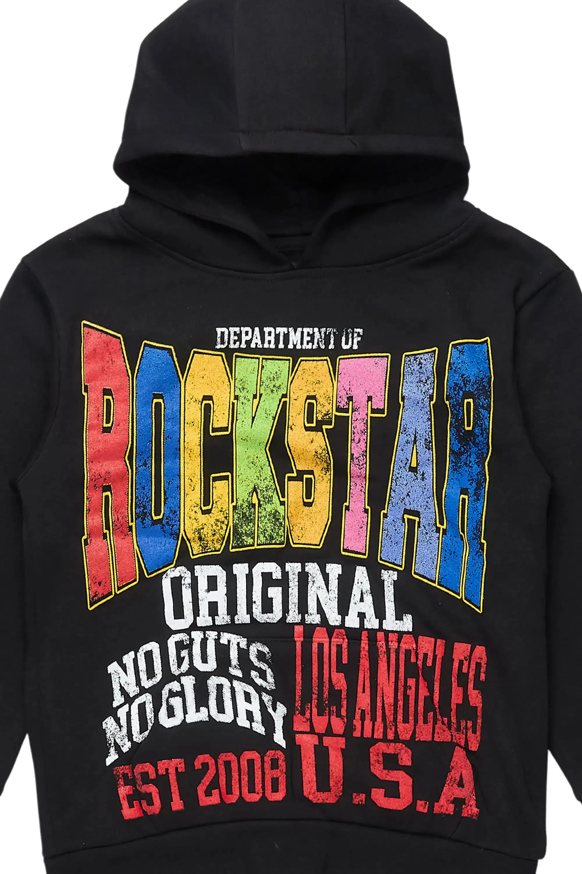 Boys Keen Black Graphic Hoodie sold by Rockstar Original product image thumbnail 2
