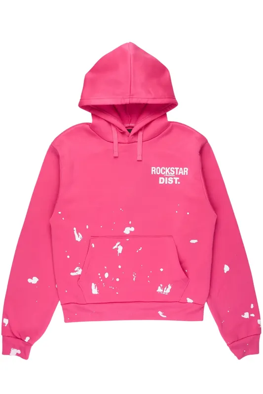 Nylia Hot Pink Oversized Hoodie sold by Rockstar Original