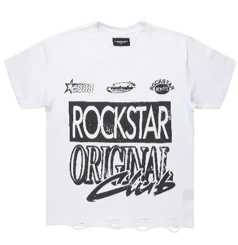 Tiffiany White Oversized T-Shirt sold by Rockstar Original