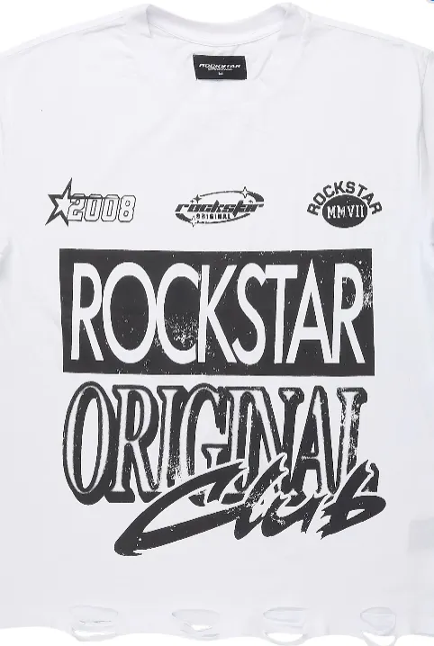 Tiffiany White Oversized T-Shirt sold by Rockstar Original product image thumbnail 2