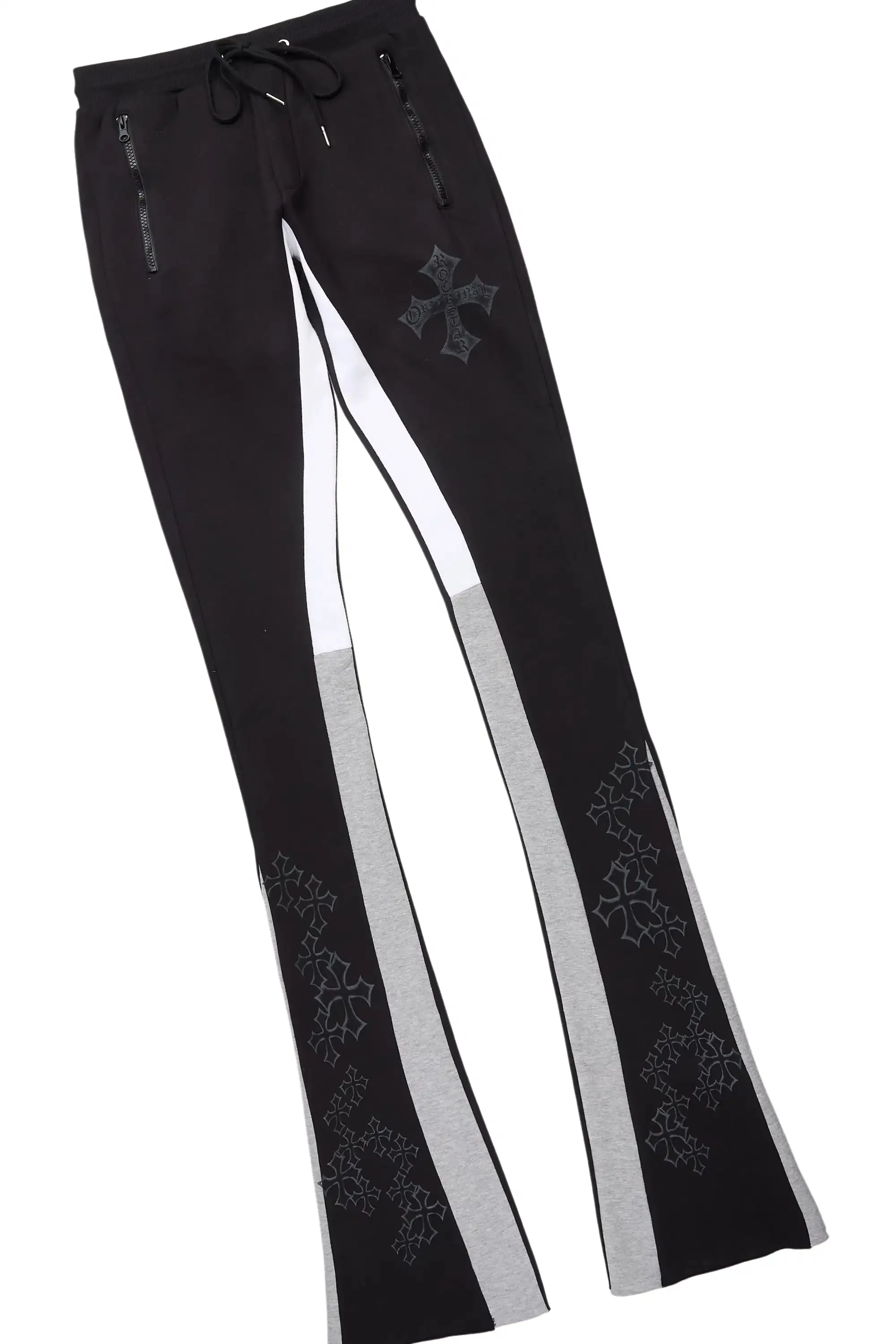 Marzion Black Hoodie/Super Stacked Track Set sold by Rockstar Original product image thumbnail 4