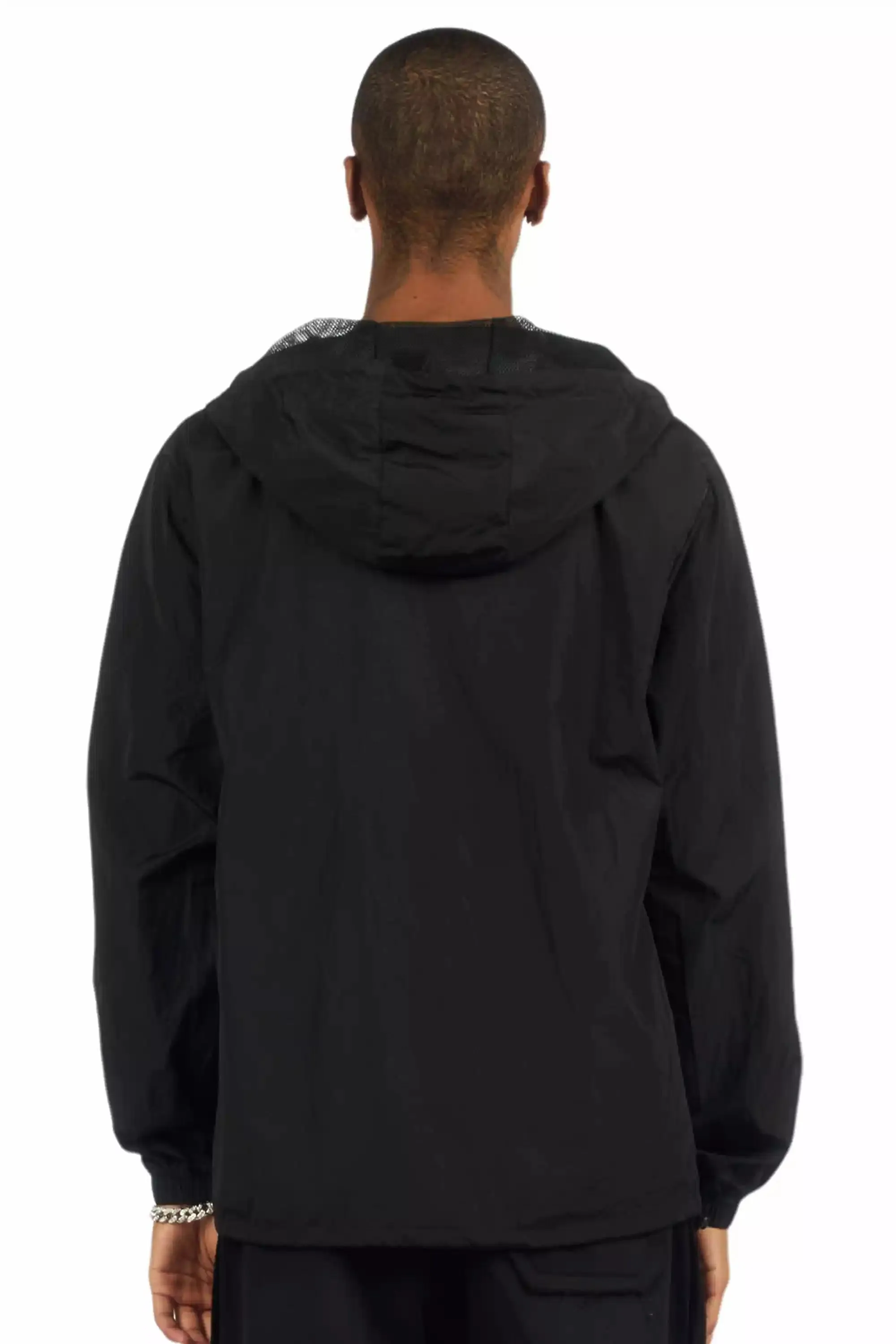 Sana Black Graphic Windbreaker sold by Rockstar Original product image thumbnail 5