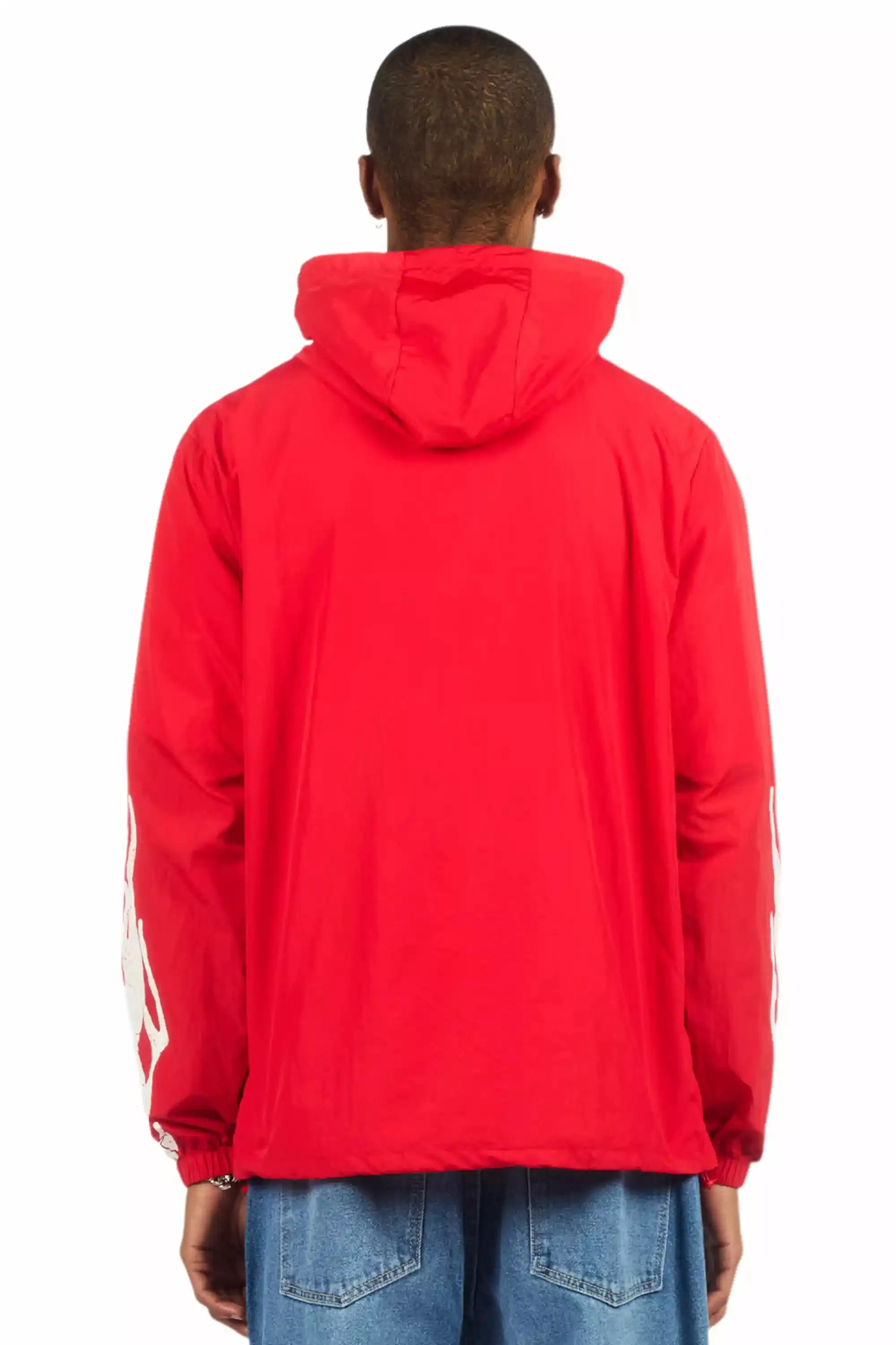 Amos Red Graphic Windbreaker sold by Rockstar Original product image thumbnail 5
