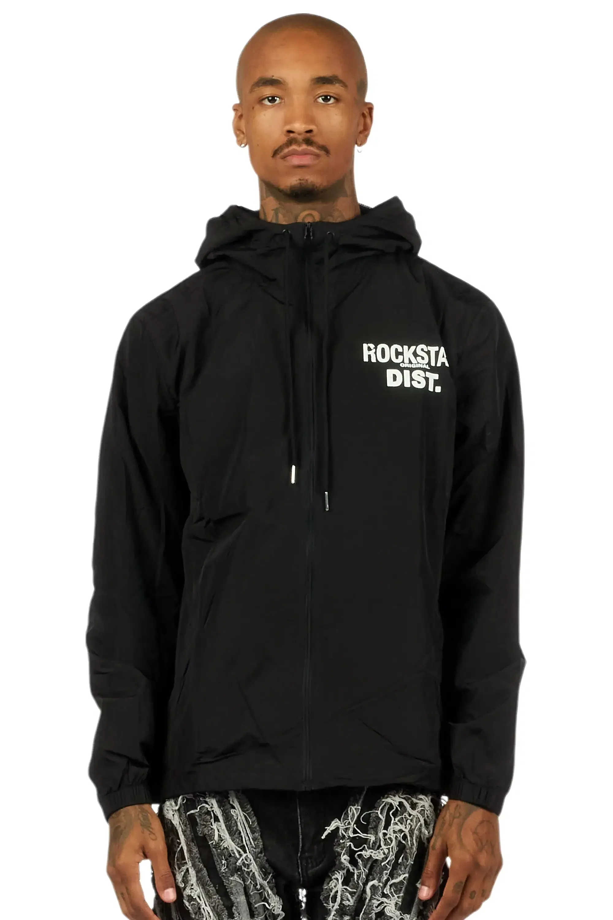 Lake Black Graphic Windbreaker sold by Rockstar Original product image thumbnail 2