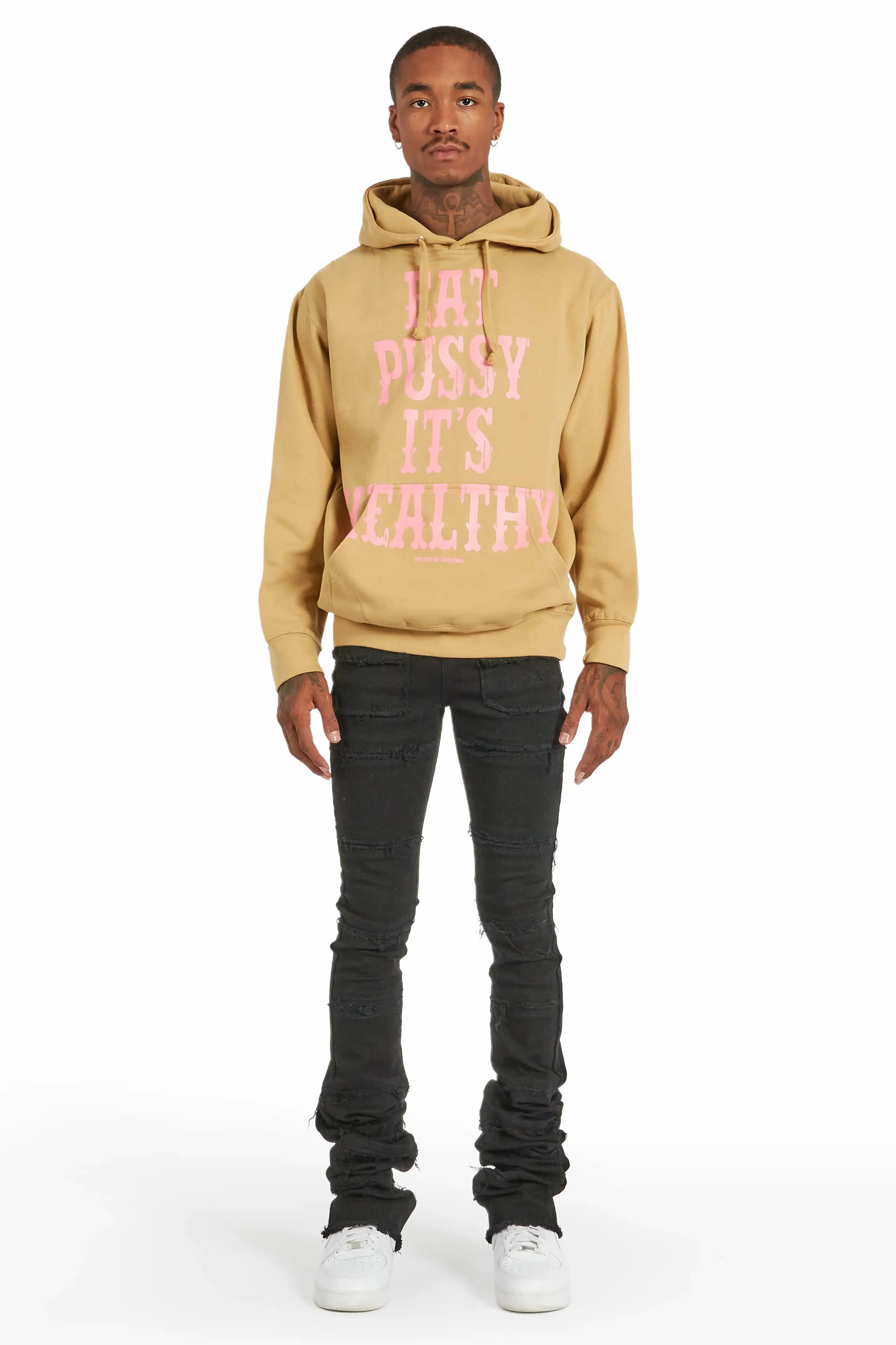 Posse Beige Graphic Hoodie sold by Rockstar Original product image thumbnail 3