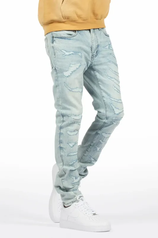 Jeremiah Light Blue Skinny Fit Jean sold by Rockstar Original