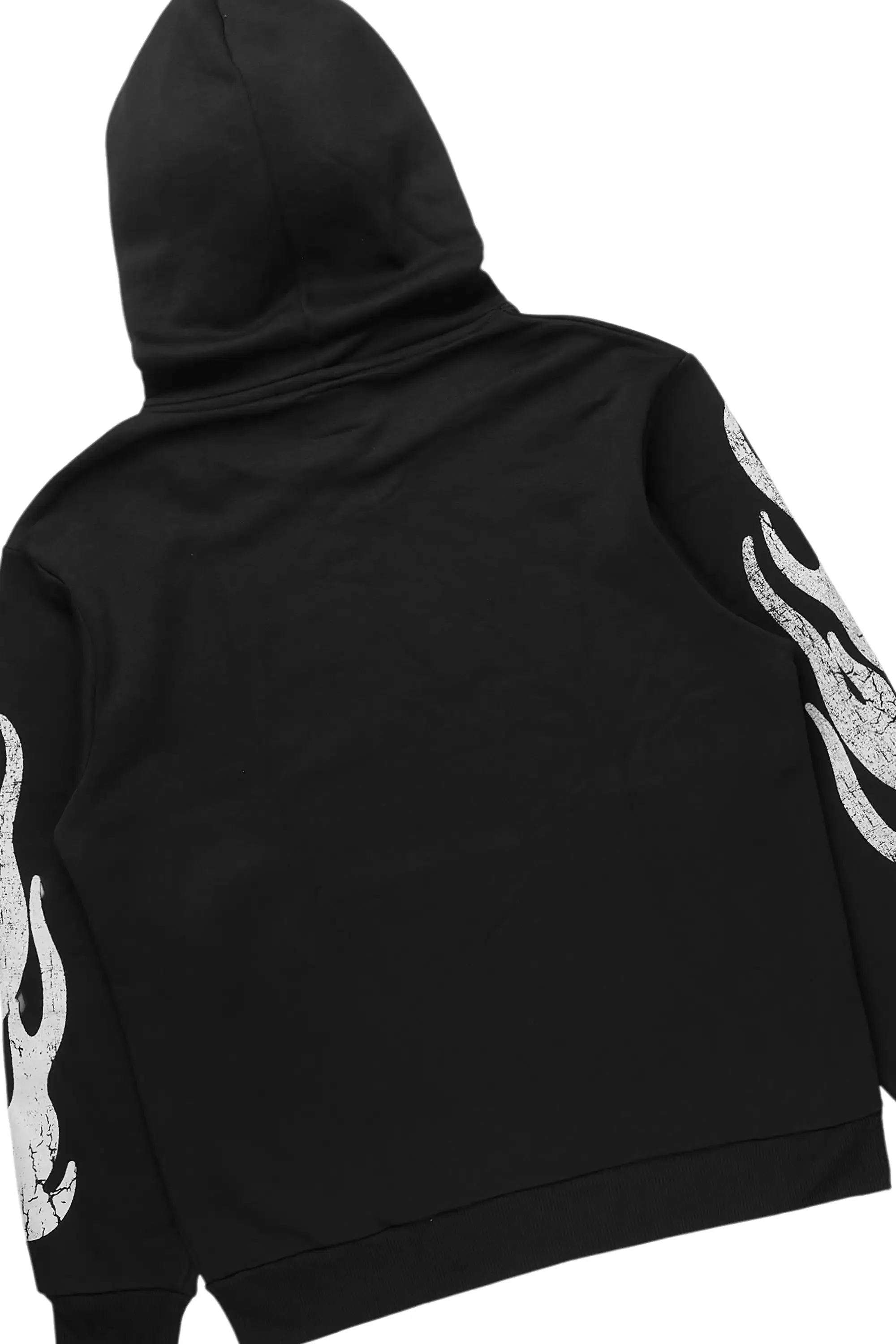 Amos Black Hoodie/Stacked Pant Track Set sold by Rockstar Original product image thumbnail 3