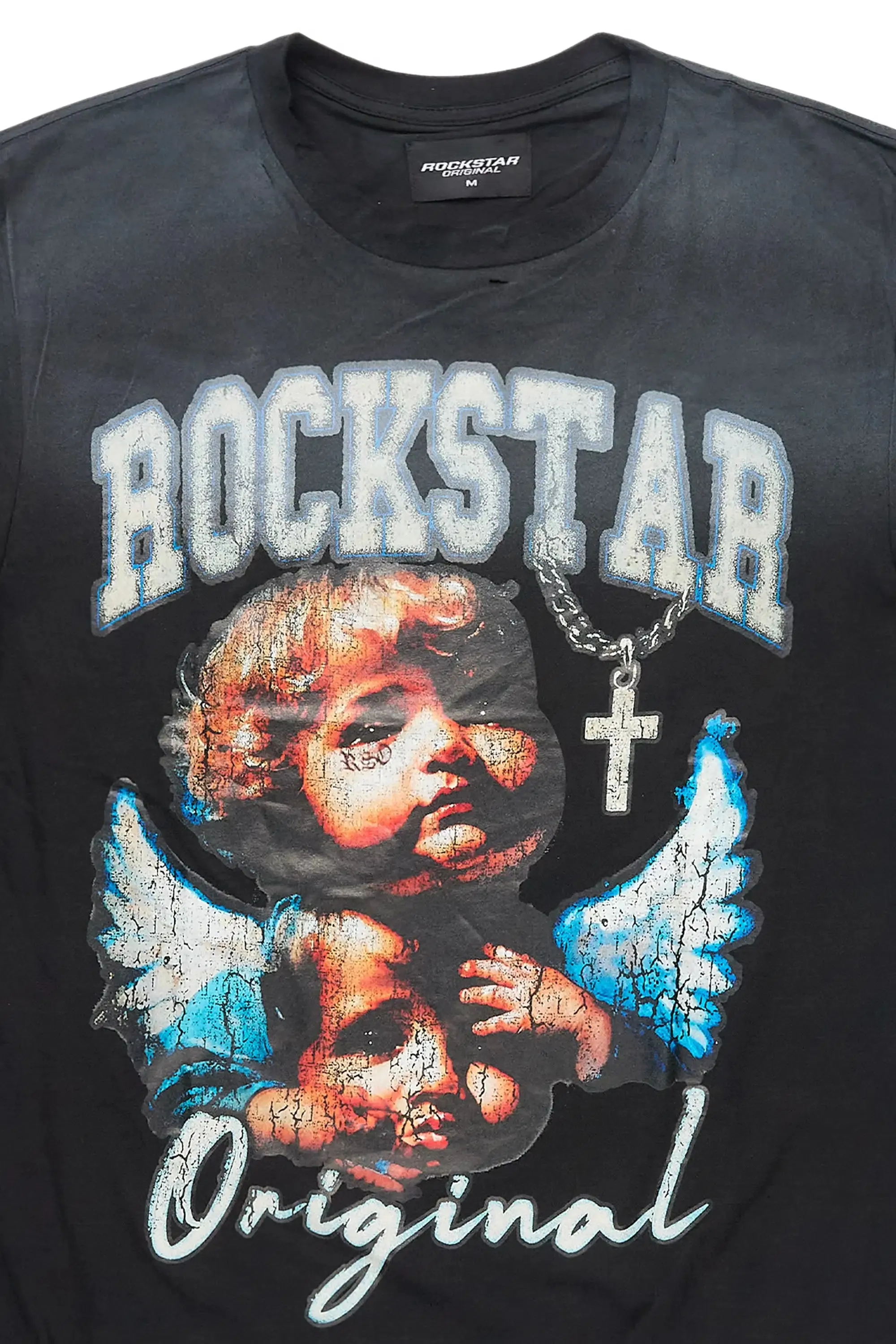 Dieter Black Oversized Graphic T-Shirt sold by Rockstar Original product image thumbnail 2