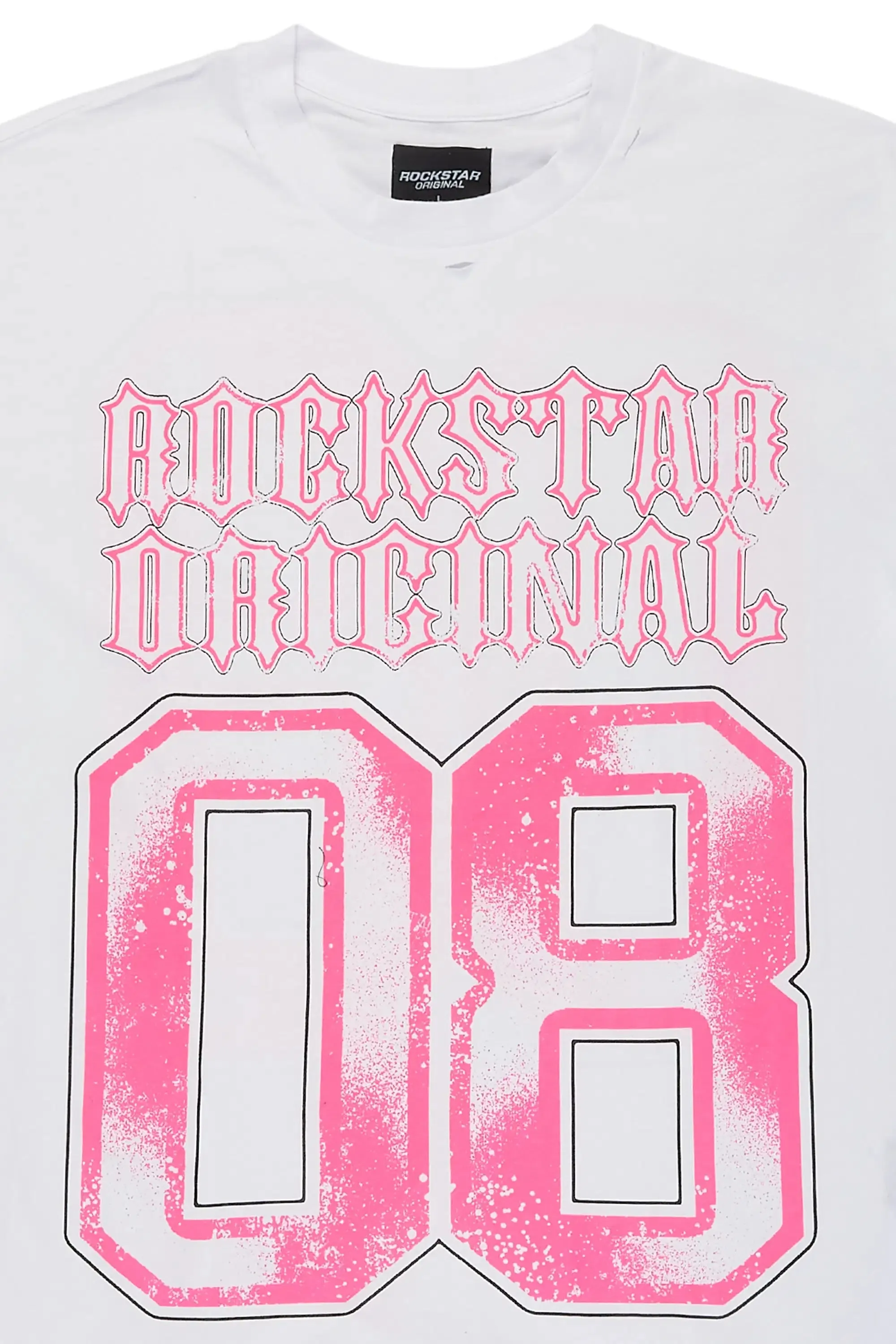 TaNeshia White Oversized T-Shirt sold by Rockstar Original product image thumbnail 2