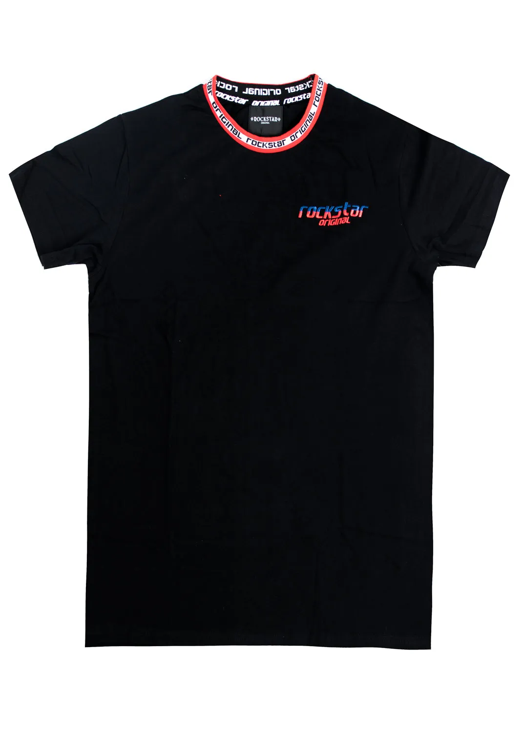 Denny Black Printed T-Shirt sold by Rockstar Original