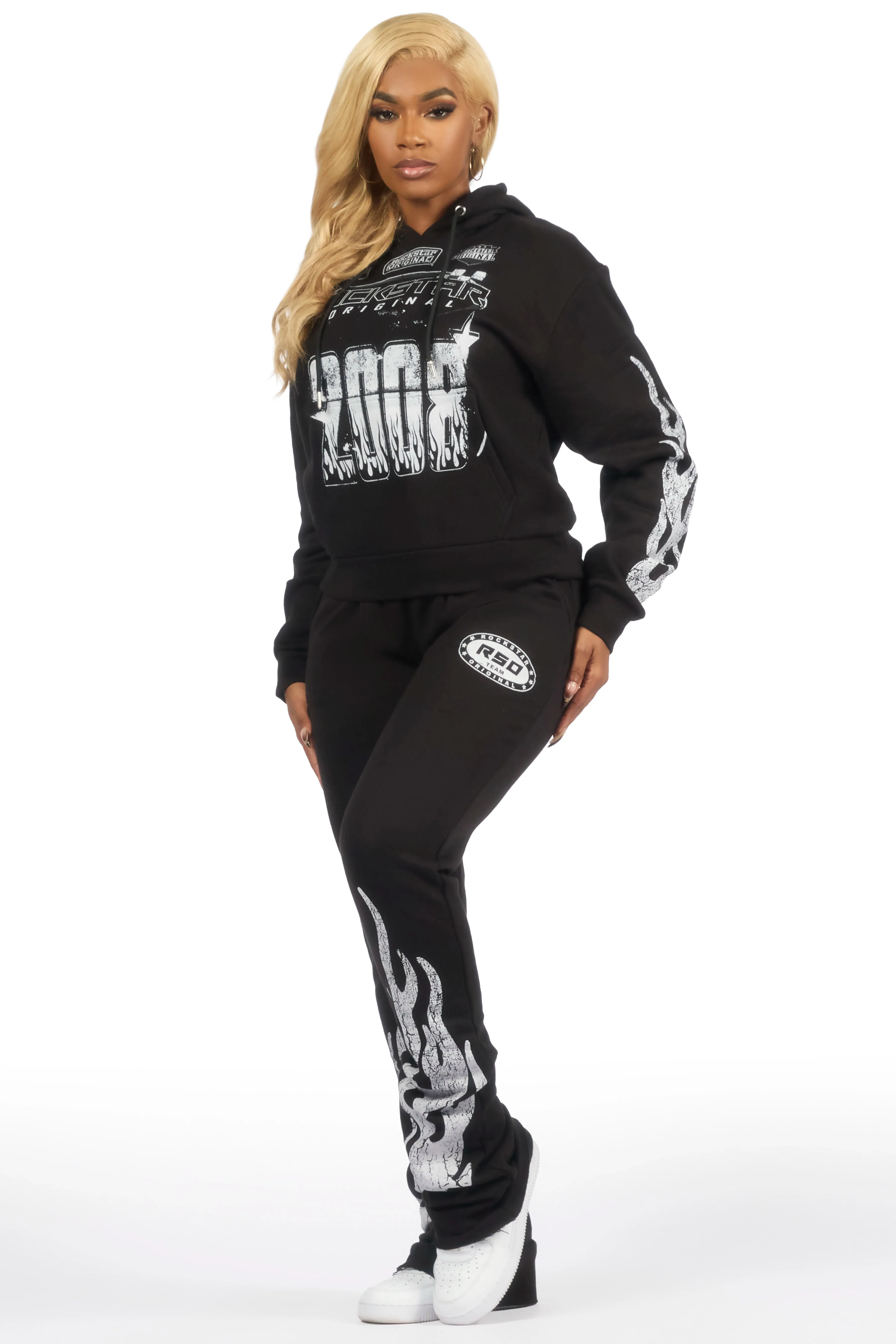 Esha 2.0 Black Super Stacked Flare Trackset sold by Rockstar Original product image thumbnail 2