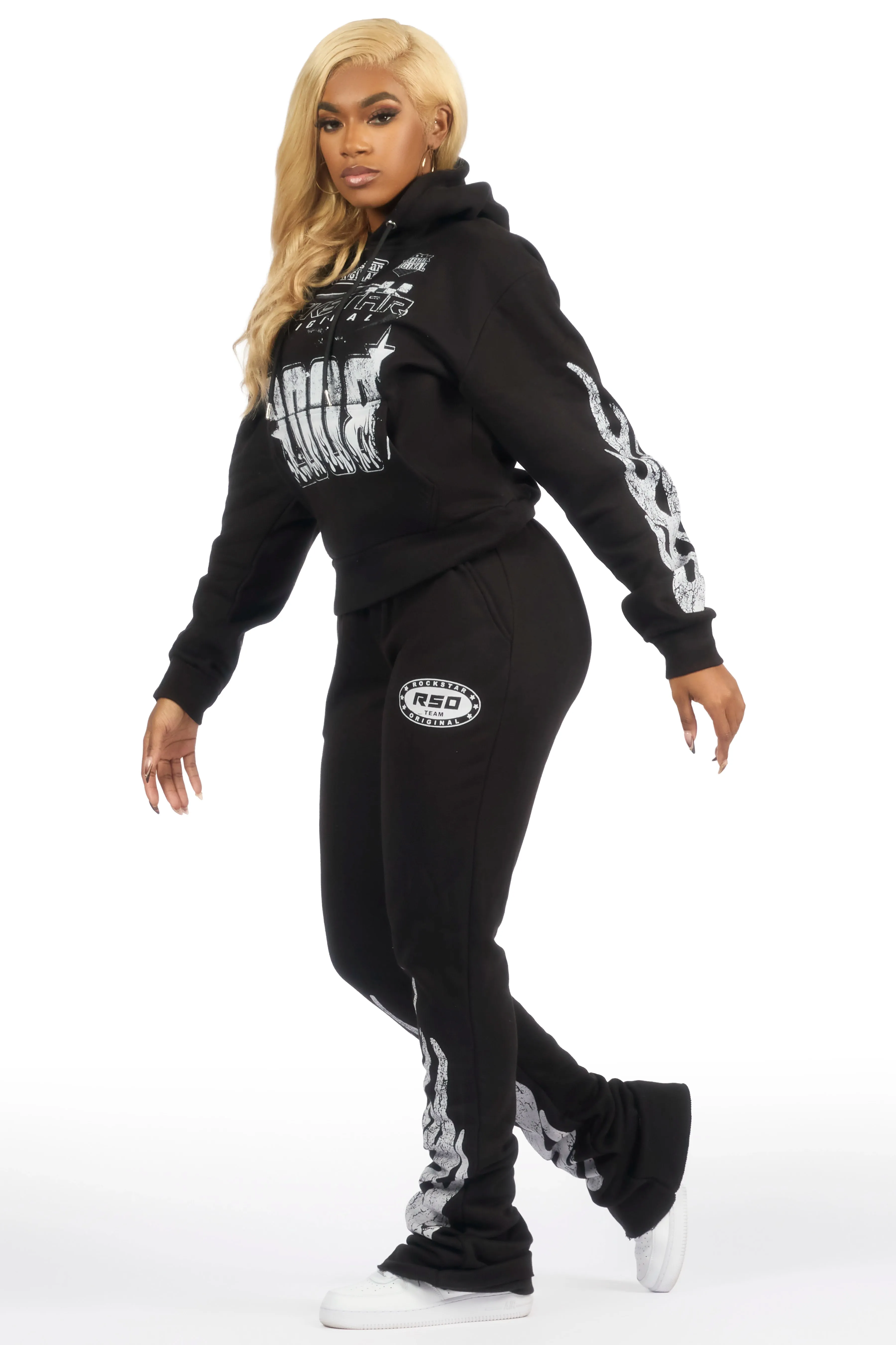 Esha 2.0 Black Super Stacked Flare Trackset sold by Rockstar Original product image thumbnail 4