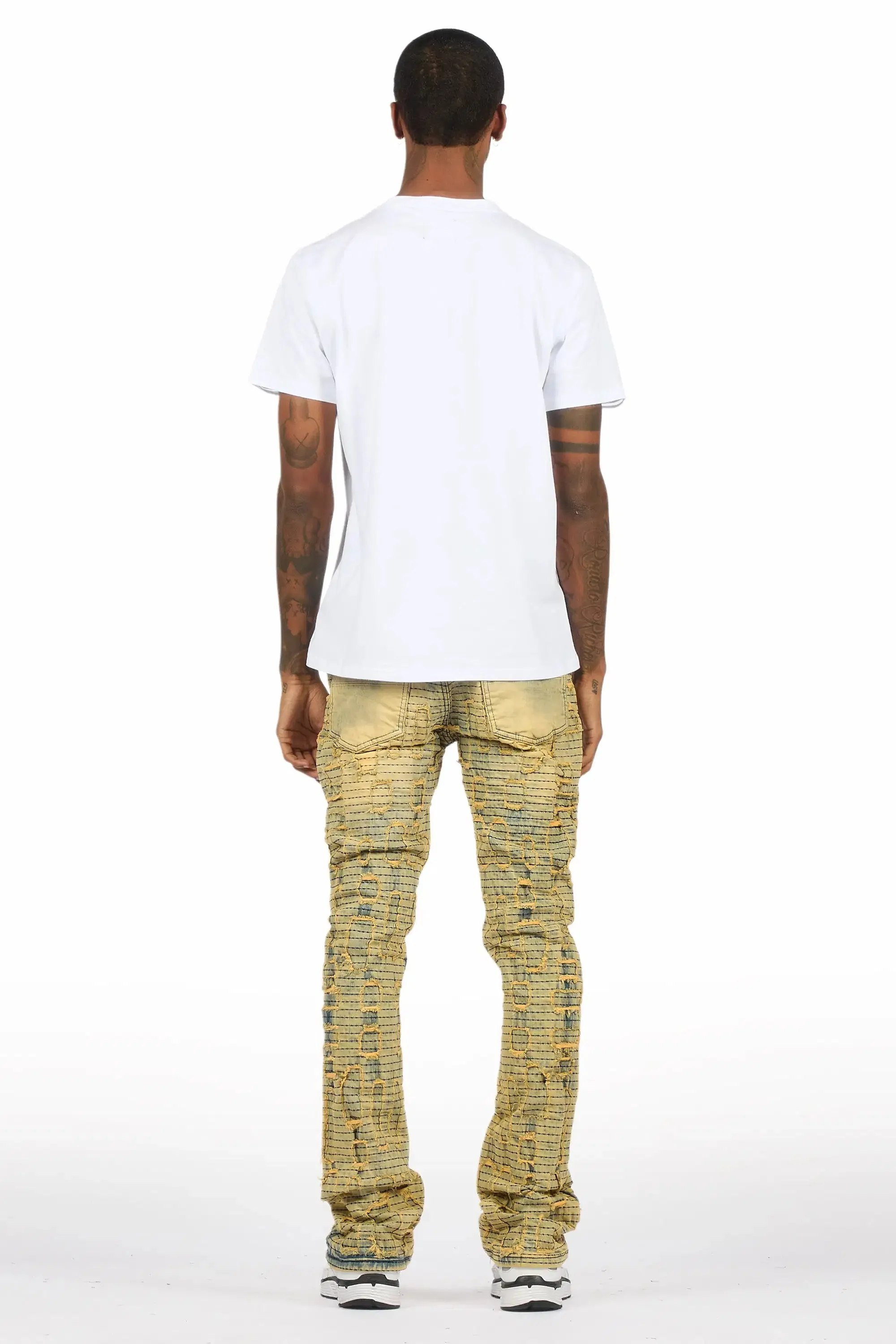 Gribo Vintage Stacked Flare Jean sold by Rockstar Original product image thumbnail 5