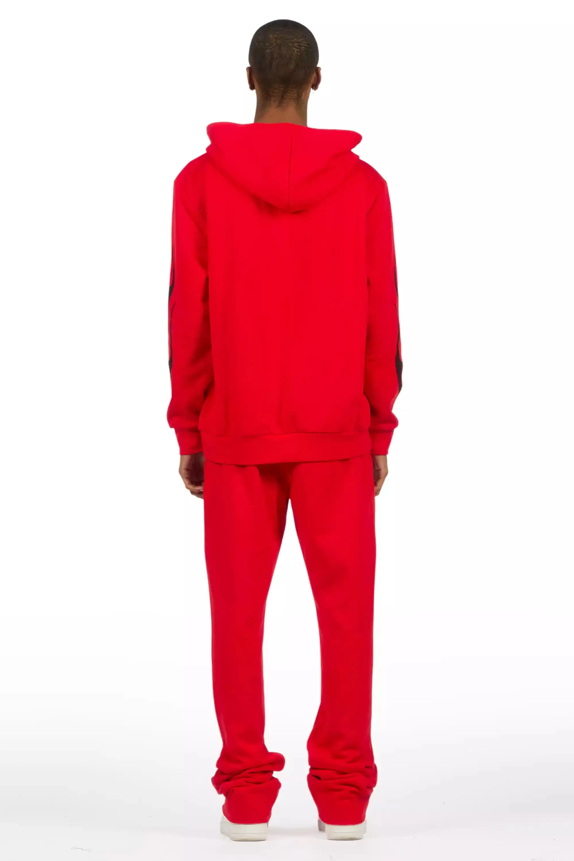 Rylok Red/Black Hoodie Stacked Track Set sold by Rockstar Original product image thumbnail 5