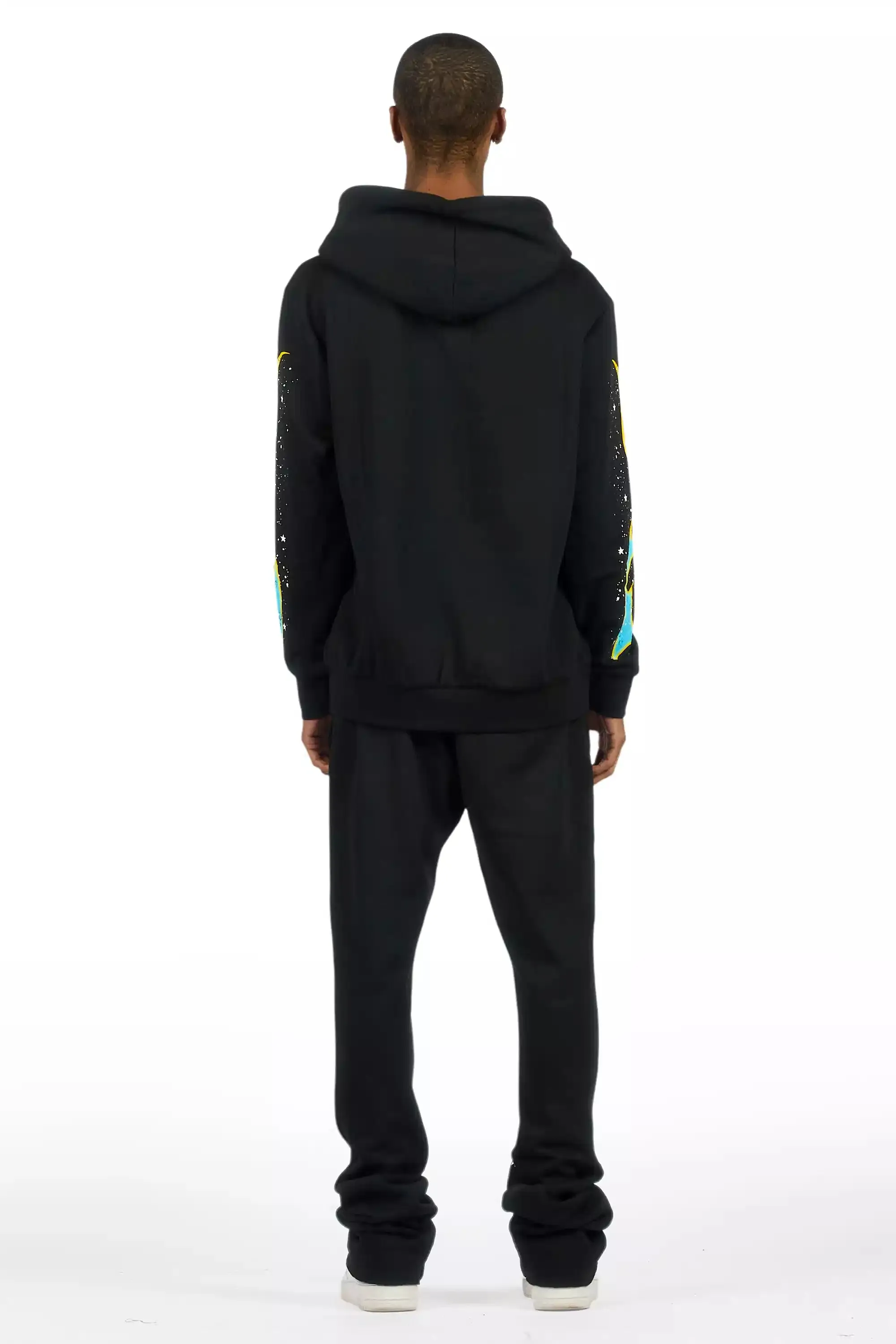 Tokyo Car Black Hoodie Stacked Track Set sold by Rockstar Original product image thumbnail 5