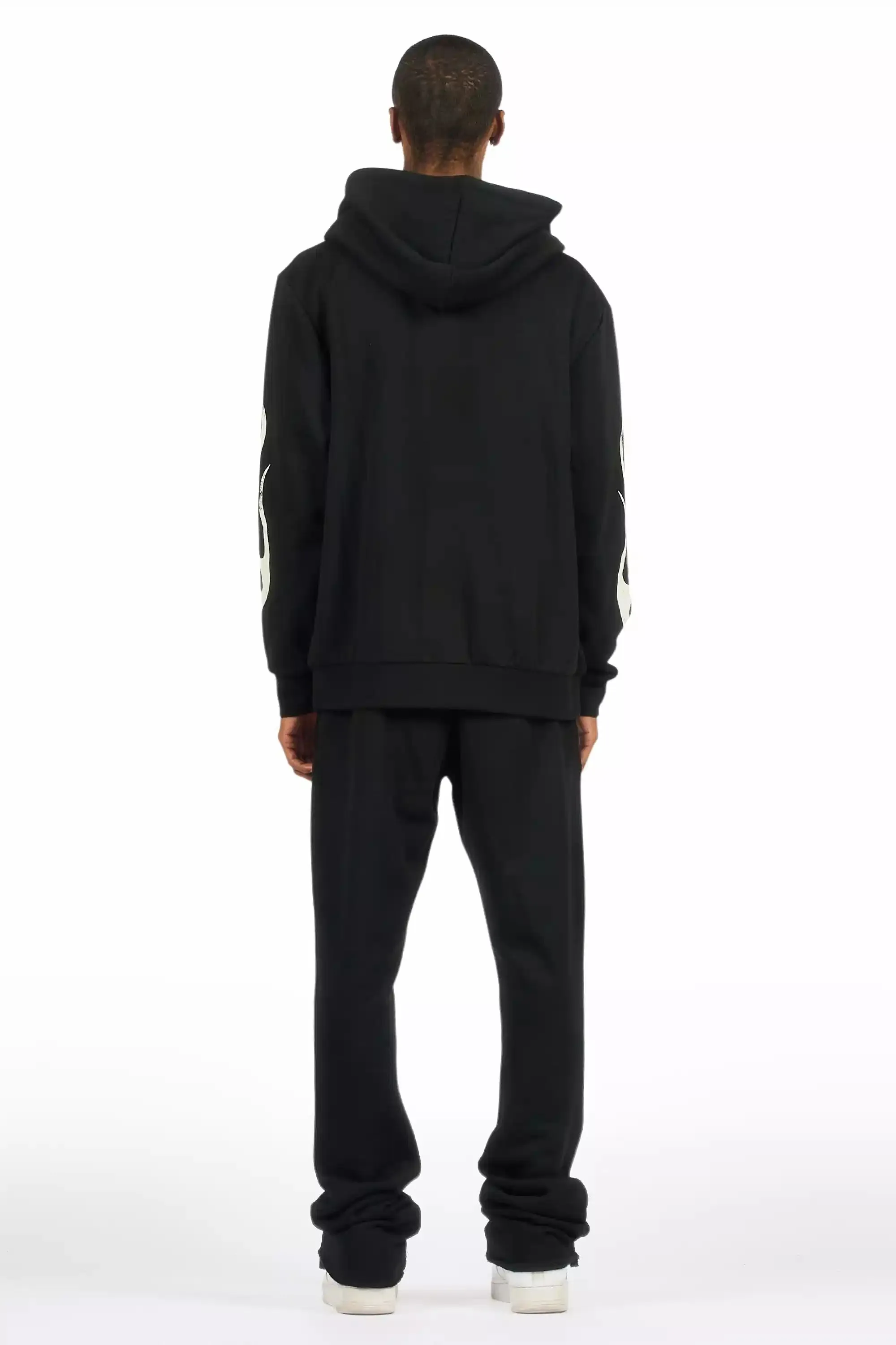 Rylok Black Hoodie Stacked Track Set sold by Rockstar Original product image thumbnail 5