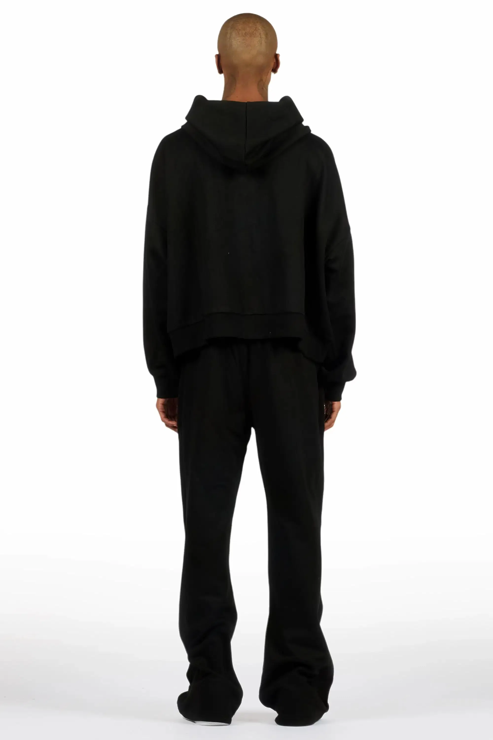 Staple Black Hoodie Baggy Fit Pant Track Set sold by Rockstar Original product image thumbnail 4