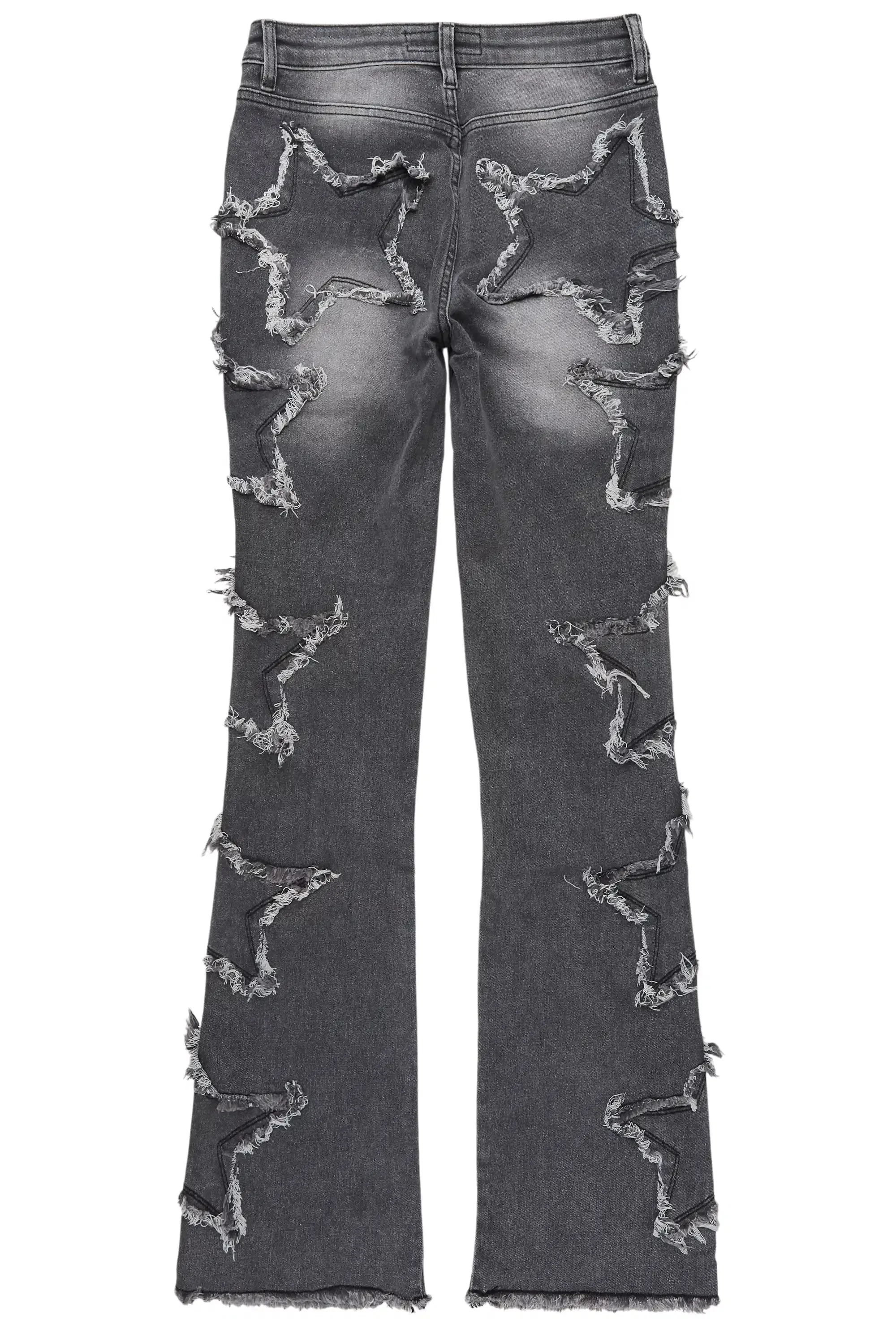 Sinayah Grey Wash Stacked Flare Jean sold by Rockstar Original product image thumbnail 3