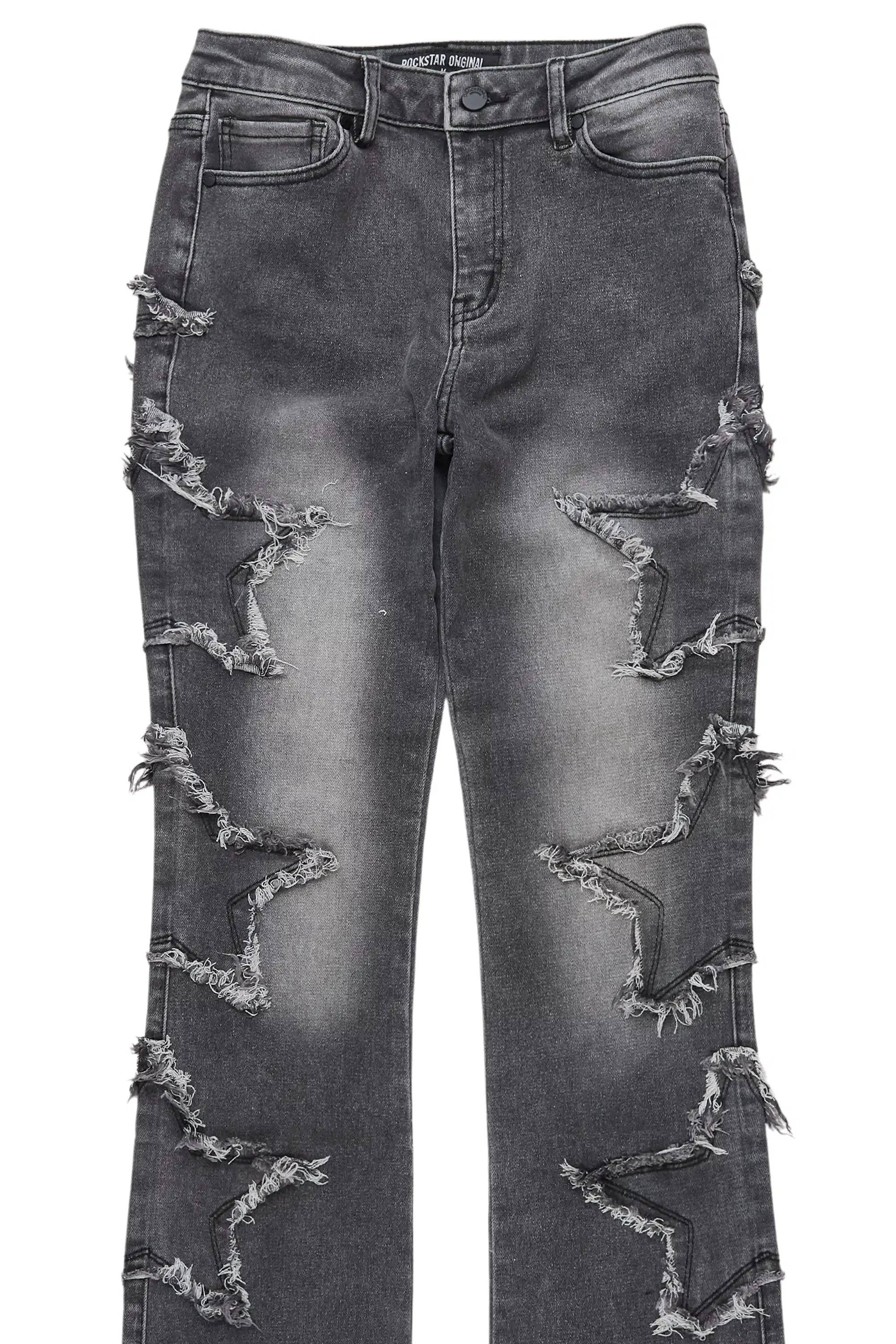 Sinayah Grey Wash Stacked Flare Jean sold by Rockstar Original product image thumbnail 2