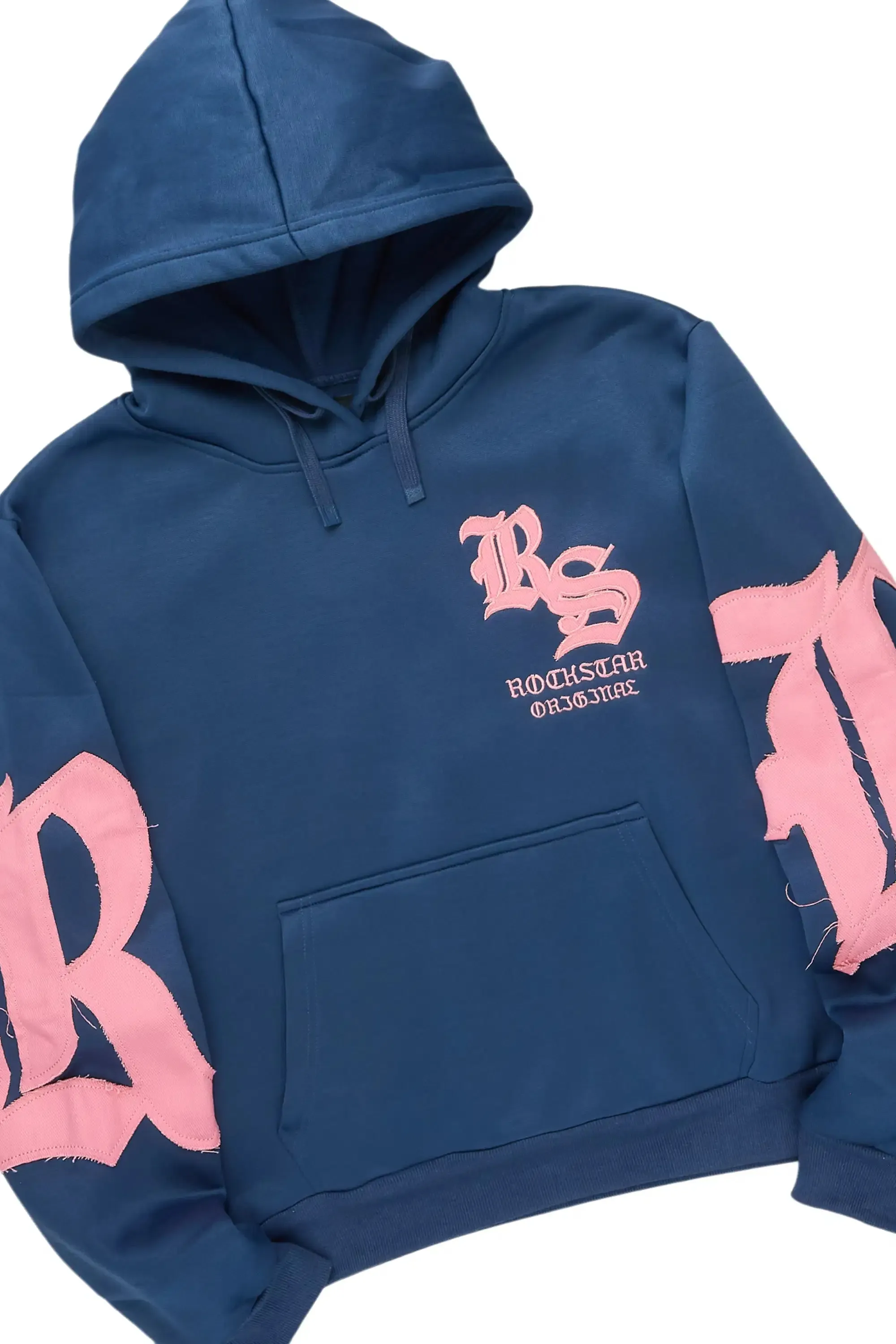 Shironda Navy Snap Stacked Track Set sold by Rockstar Original product image thumbnail 2