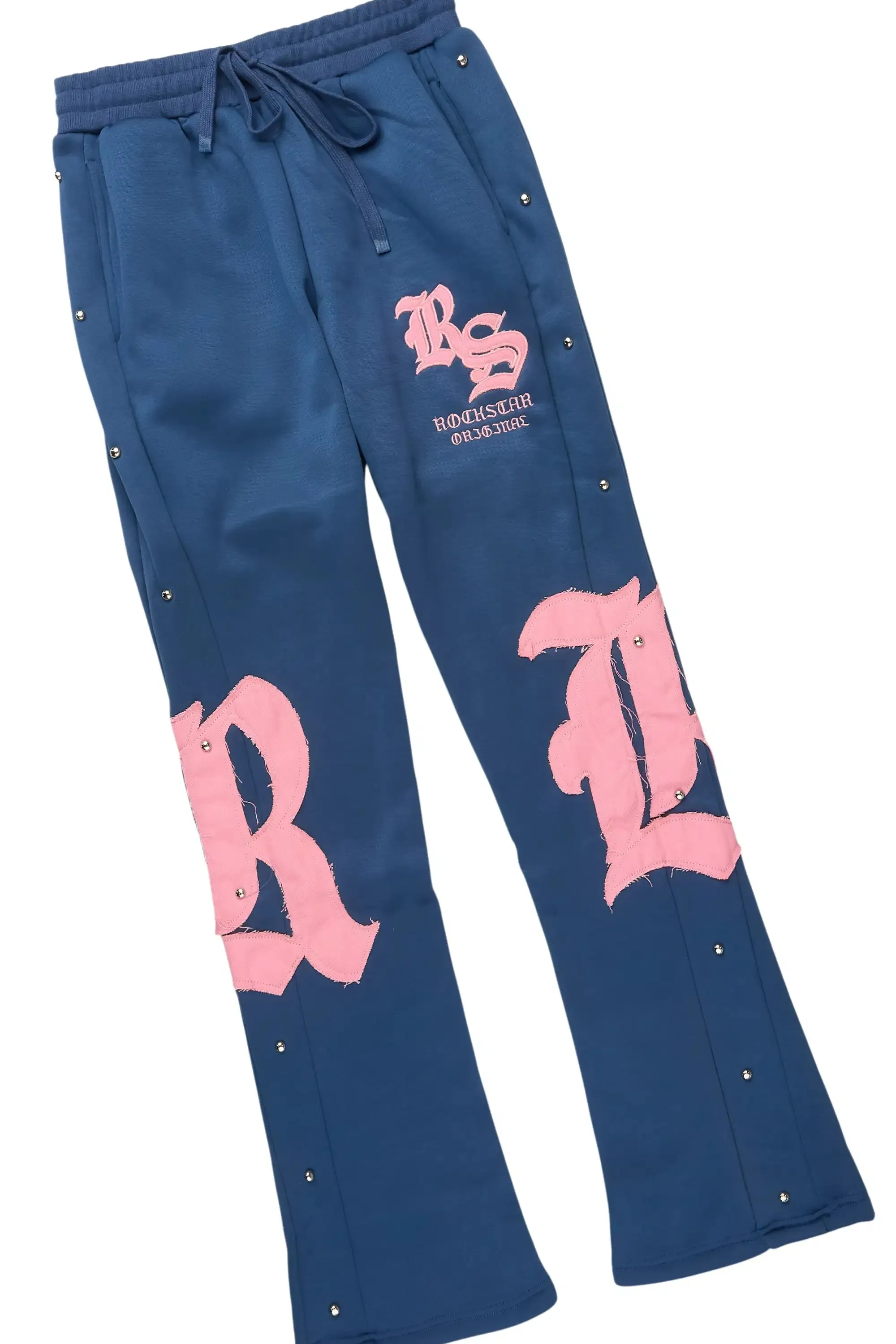 Shironda Navy Snap Stacked Track Set sold by Rockstar Original product image thumbnail 4