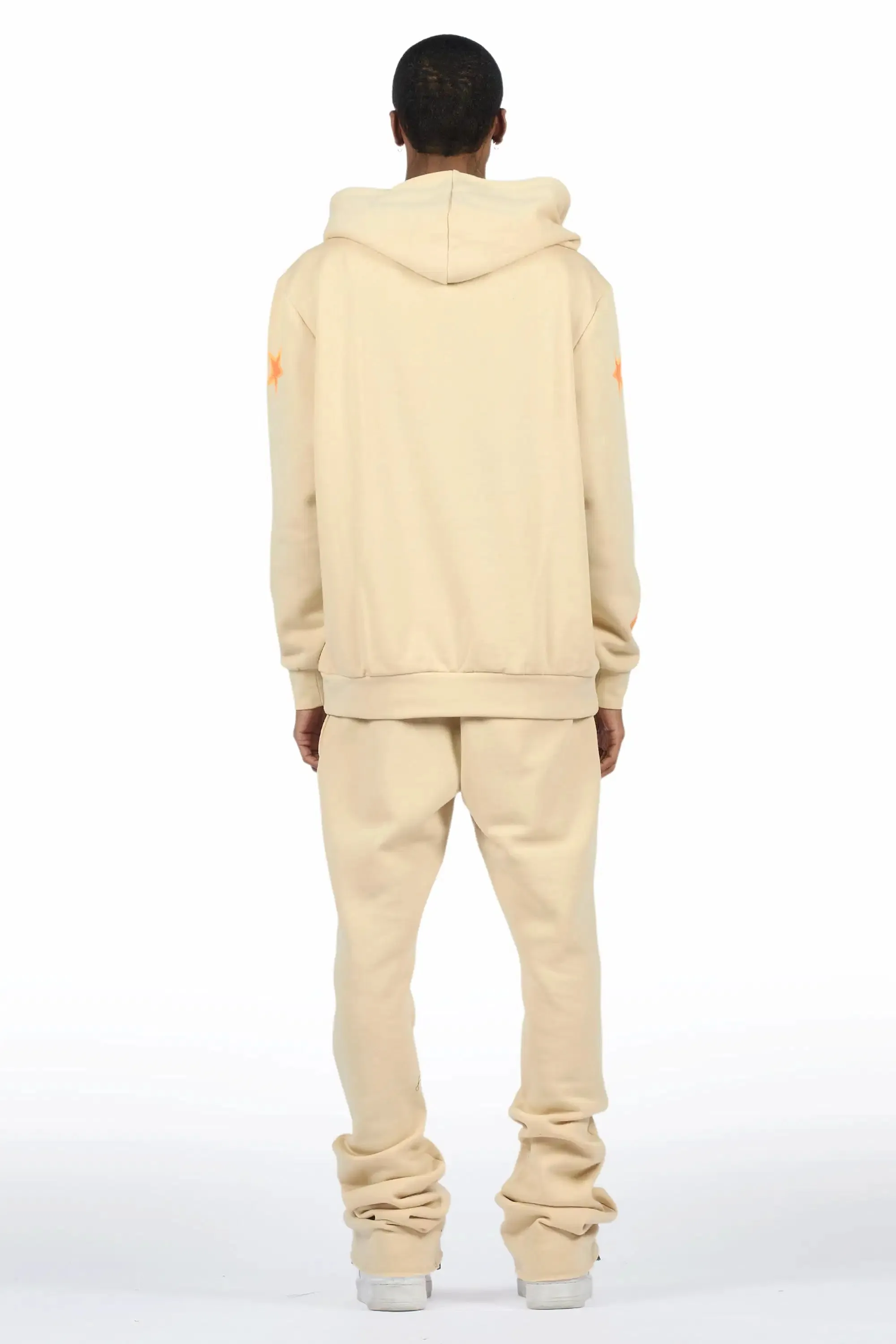 Torque Beige Hoodie/Stacked Pant Track Set sold by Rockstar Original product image thumbnail 5