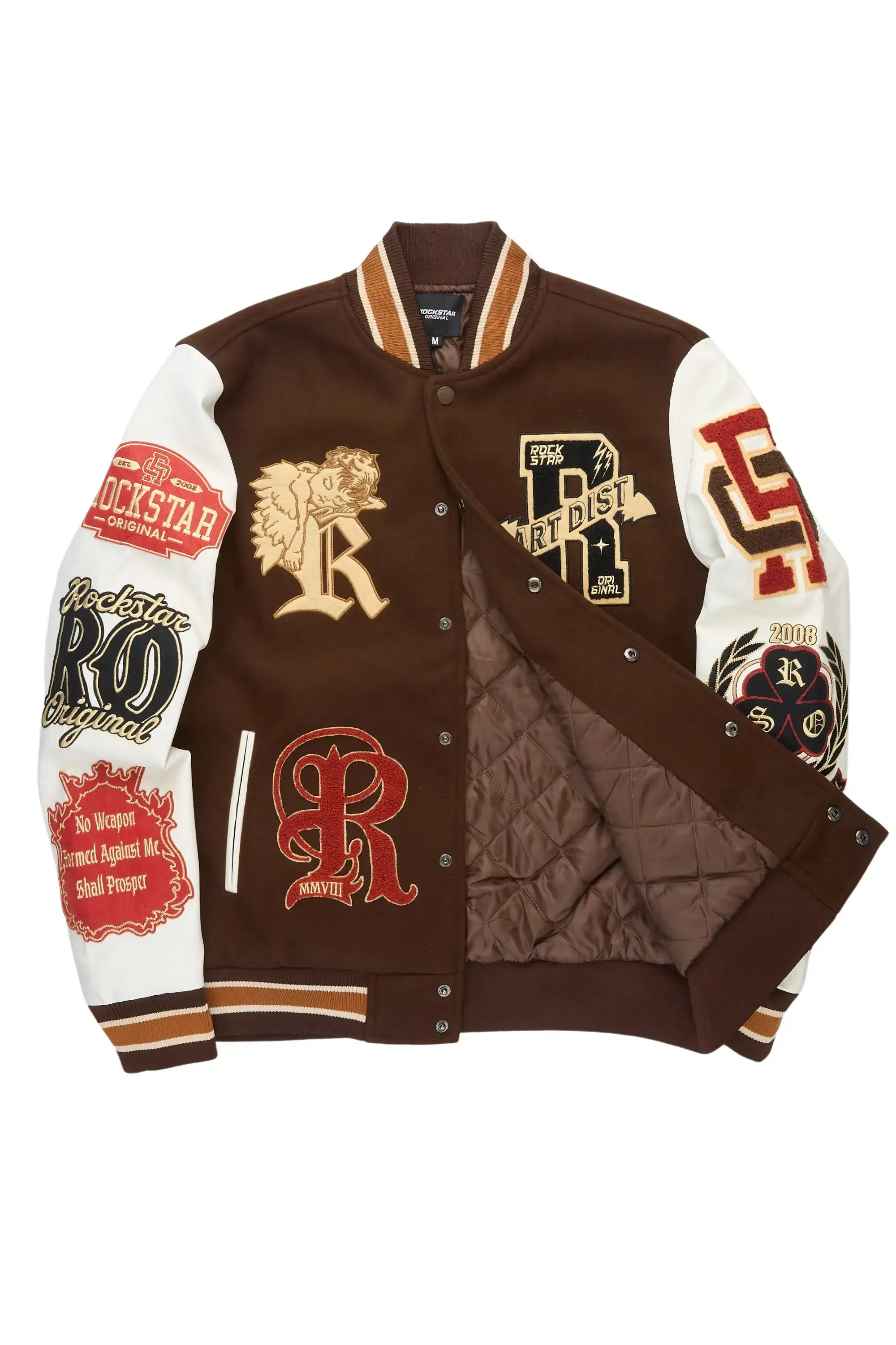 Champion Brown Varsity Jacket sold by Rockstar Original product image thumbnail 2