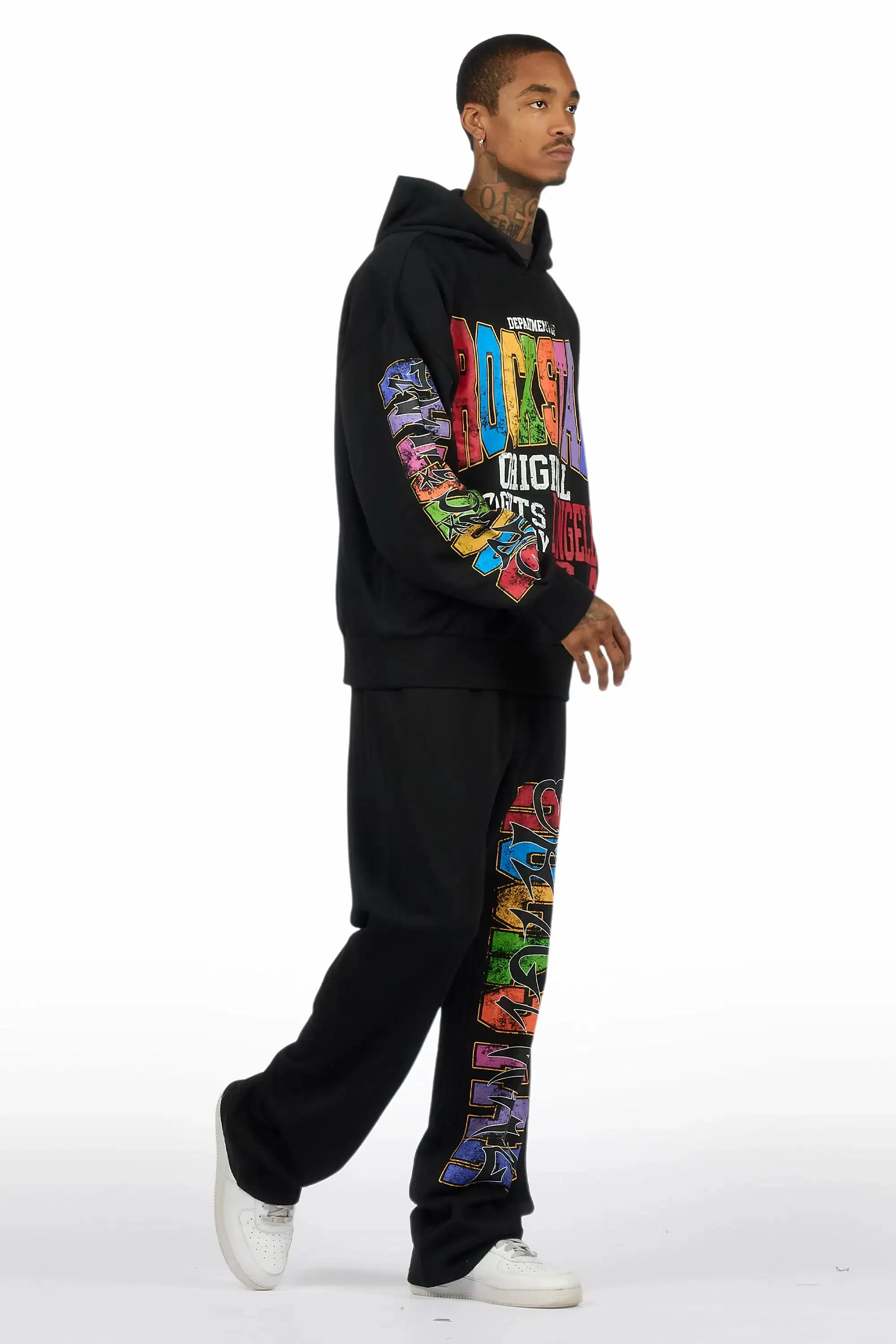 Bunt Black Hoodie/Baggy Pant Track Set sold by Rockstar Original product image thumbnail 3