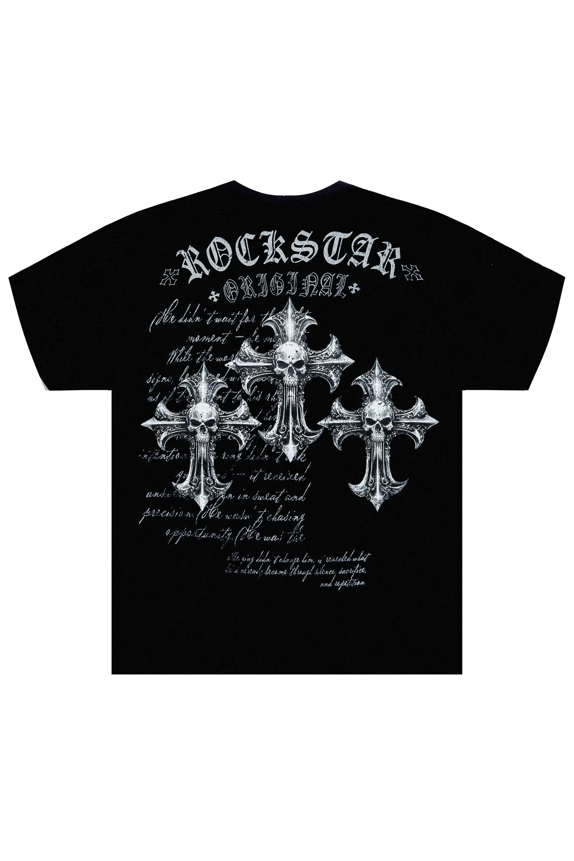 Bowman Black Oversized Graphic T-Shirt sold by Rockstar Original product image thumbnail 3