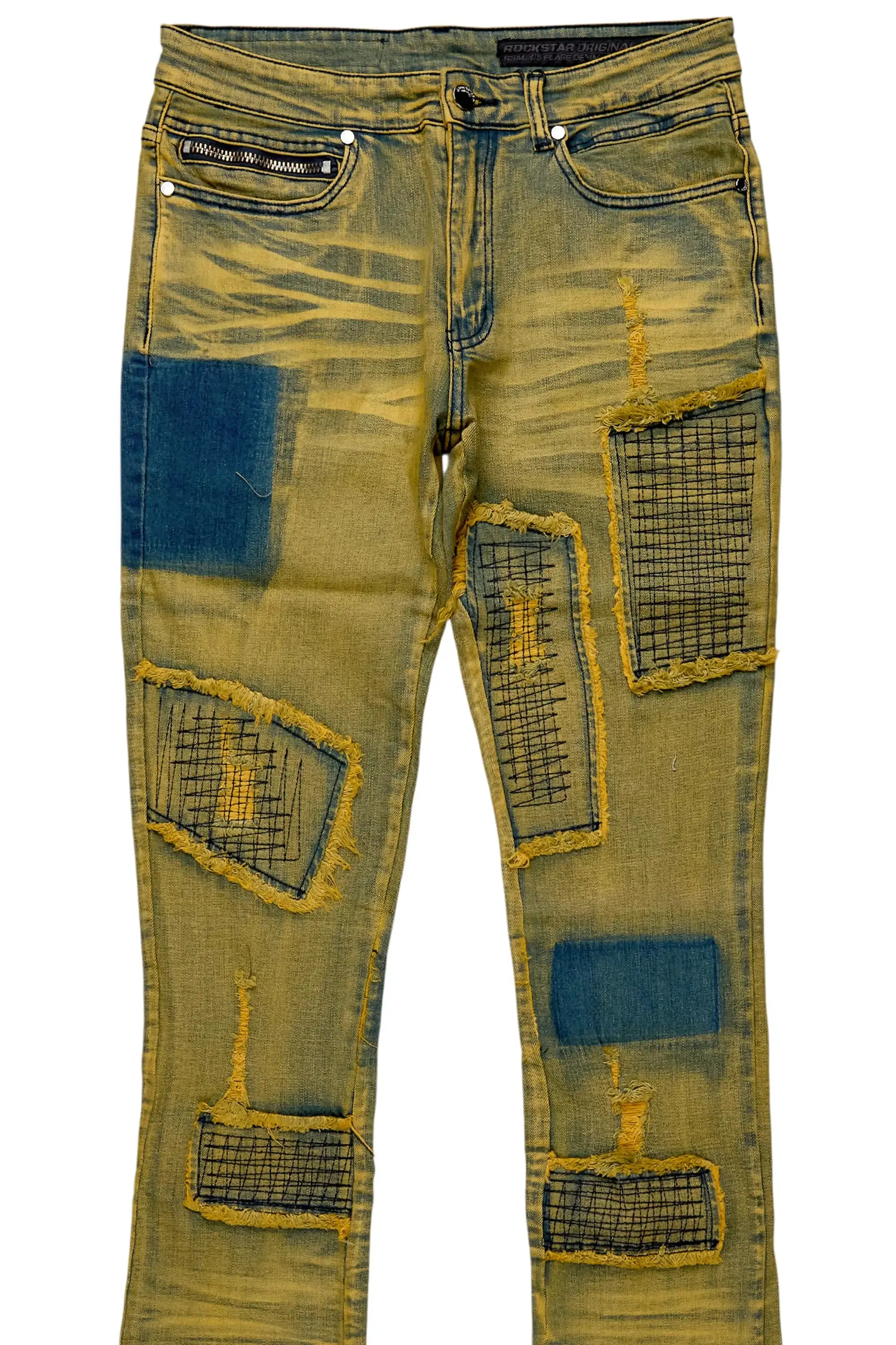 Raglord Tint Blue Stacked Flare Jean sold by Rockstar Original product image thumbnail 2
