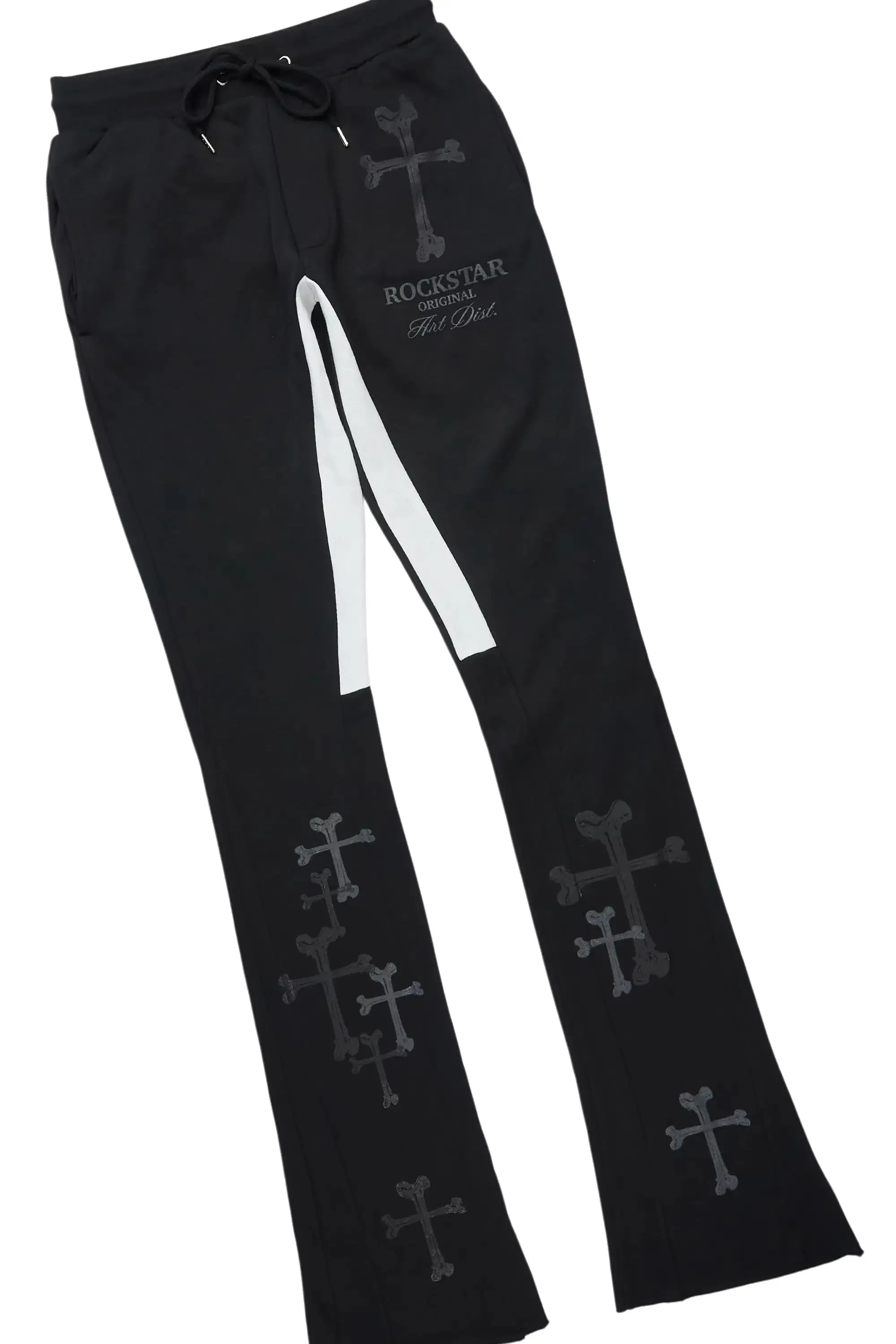 Olivier Black Hoodie/Stacked Flare Track Set sold by Rockstar Original product image thumbnail 4