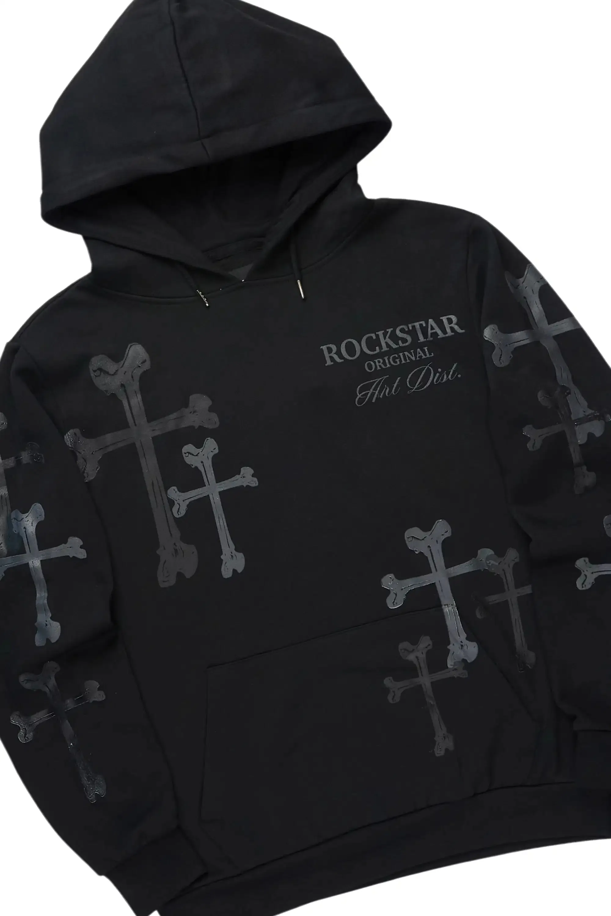 Olivier Black Hoodie/Stacked Flare Track Set sold by Rockstar Original product image thumbnail 2
